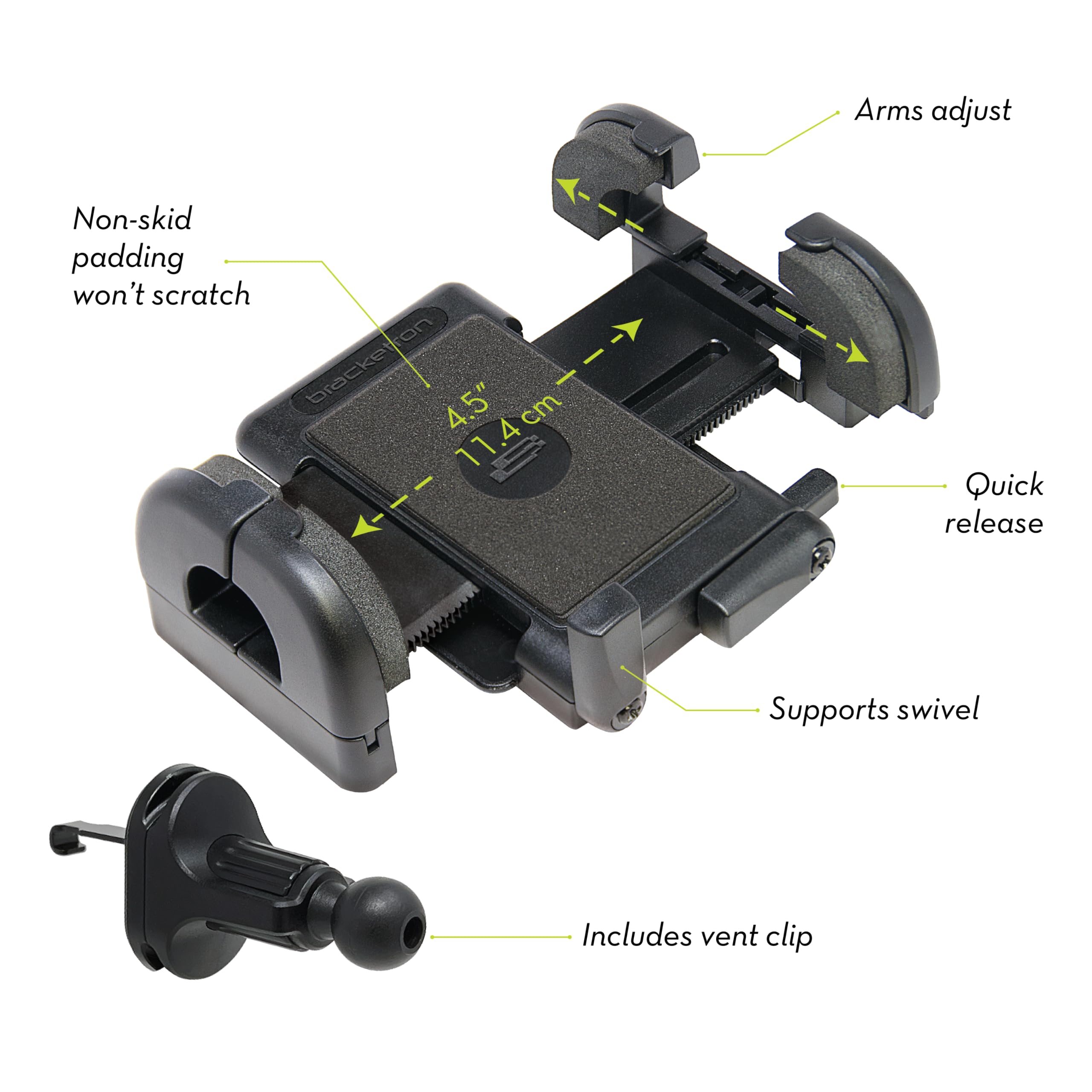 Bracketron Mobile Grip It Device Holder