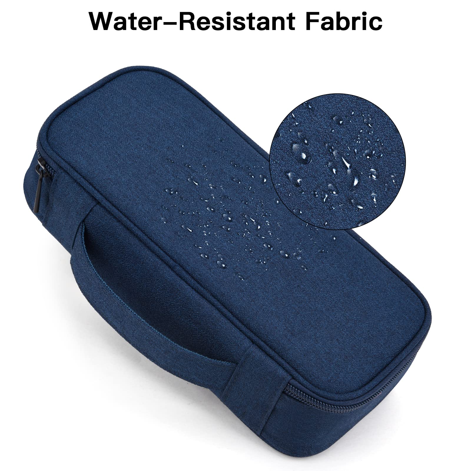 Yundoor Electronics Organizer Travel Case, Carrying Pouch Bag For Travel Essentials, For Cable, Charging Cord, External Hard Dri
