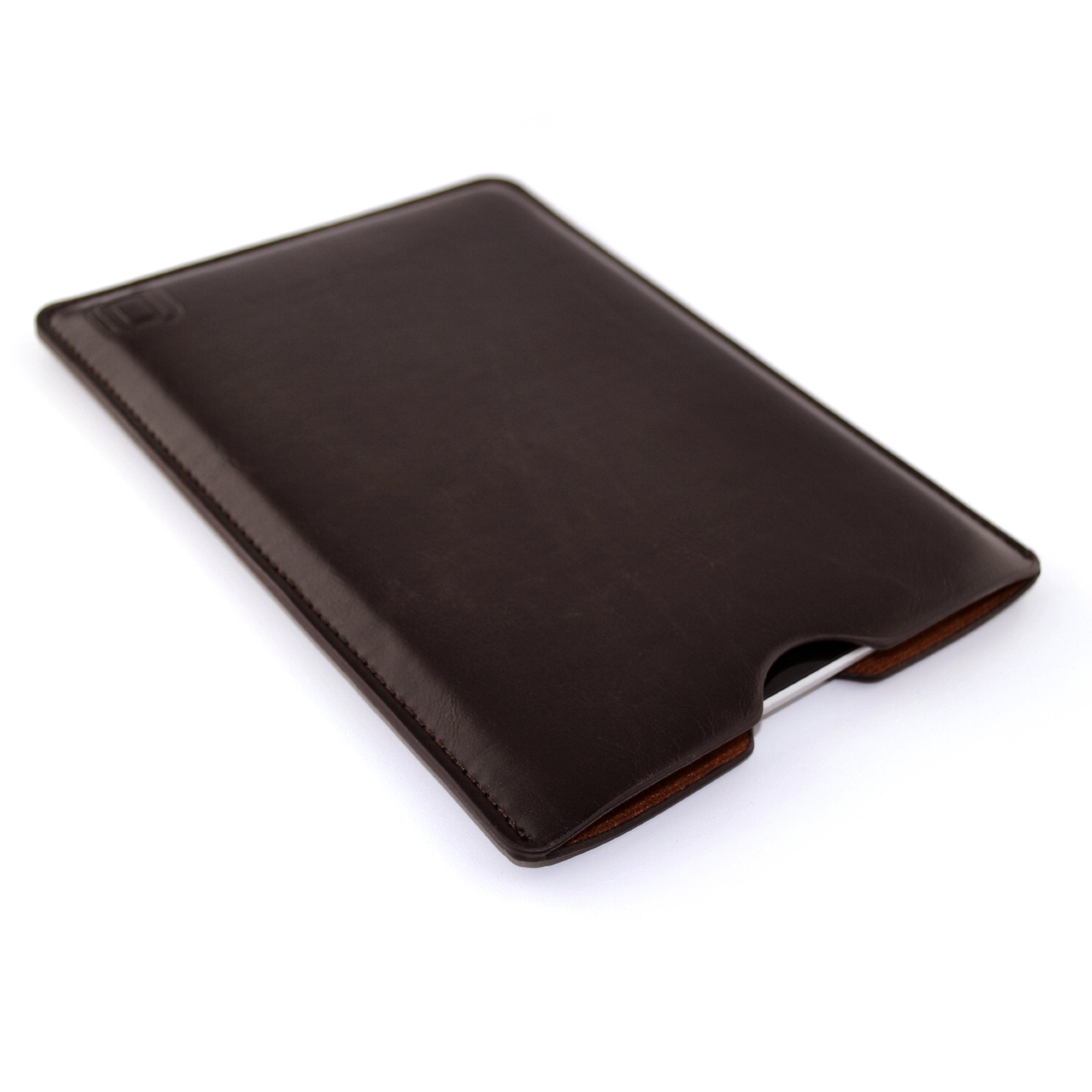 Dockem Executive Sleeve for iPad Mini 6, 5, 4, 3, 2, 1: Premium Synthetic Leather Tablet Case: Slim, Microfiber Lined, Professio