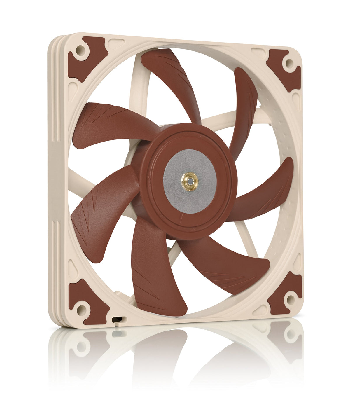 Noctua Nf-A12X15 Pwm, Premium Quiet Slim Fan, 4-Pin (120X15Mm, Brown)