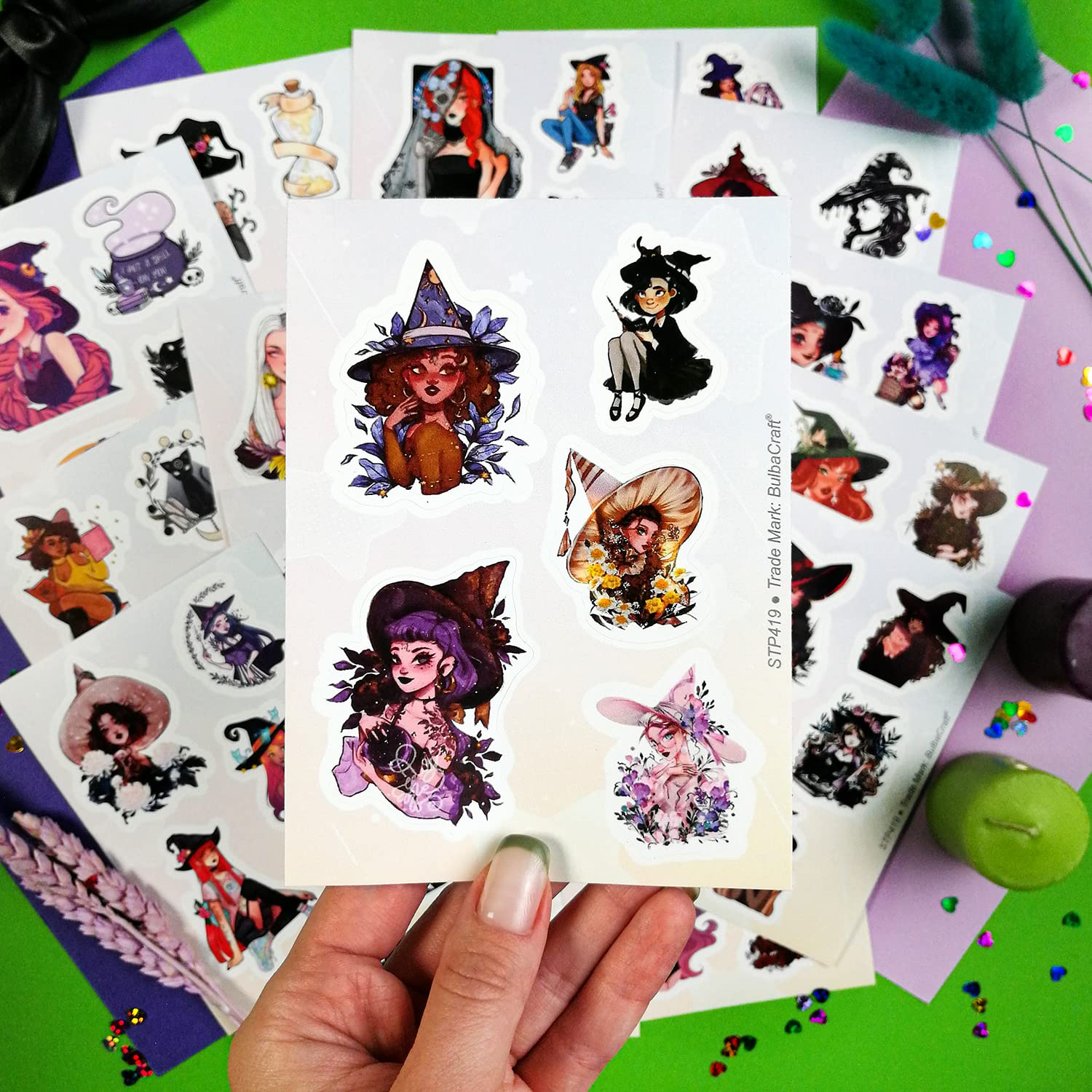 Witch Stickers, Teens And Adults, Witchy Stickers, Witchy Gifts, Witch Gifts, Witch Party Favors, Witch Party Decorations, Witch