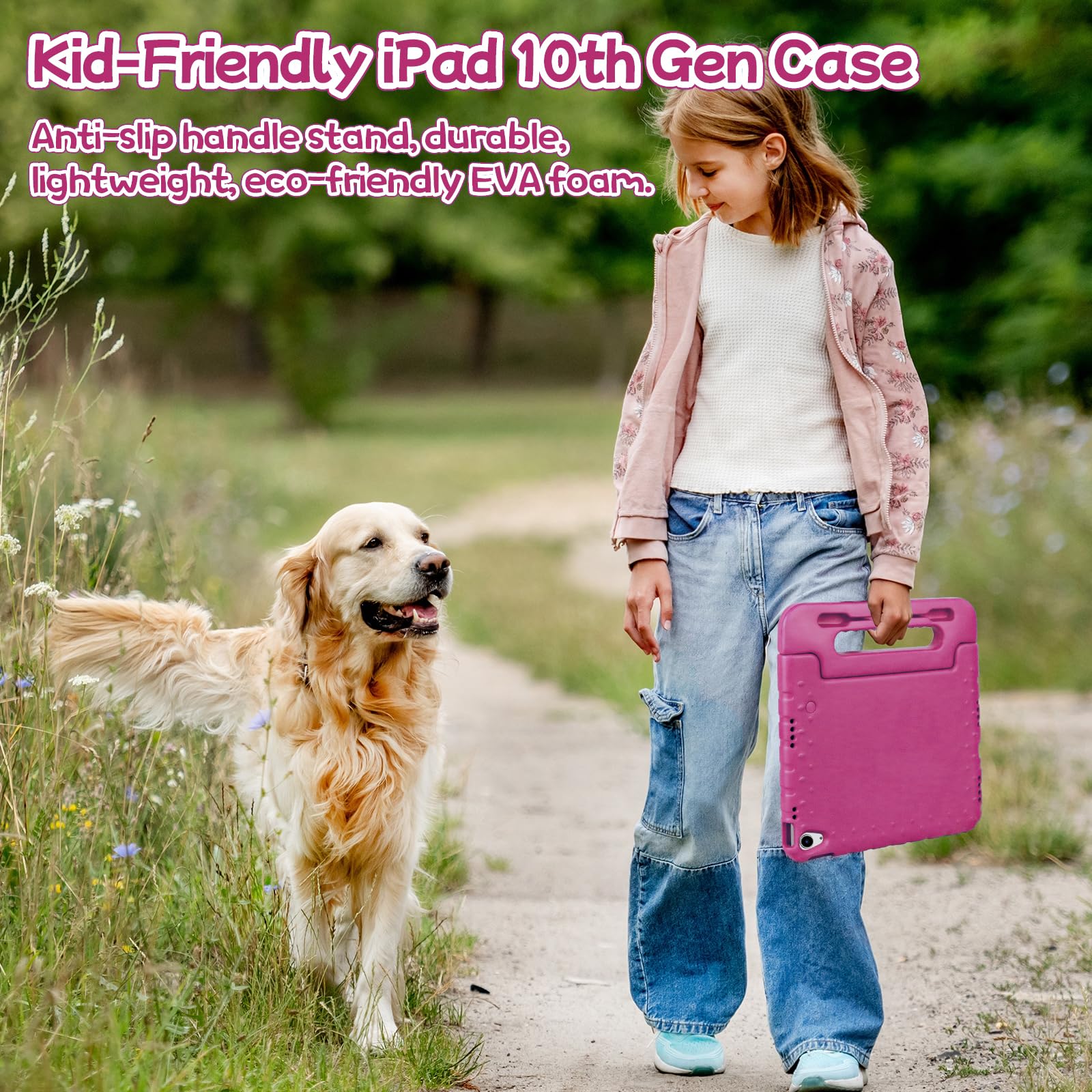 Billisgova New Kids Case For Ipad 10Th Generation 10.9 Inch 2022 Super Protection Ipad 10Th Gen Case With Pencil Holder And Prac