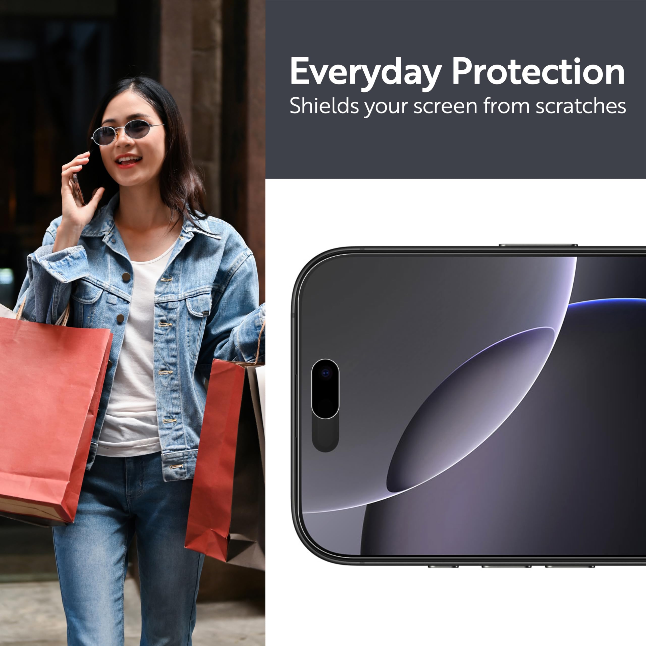 Armorsuit 2 Pack Paper-Feel Texture Screen Protector For Iphone 16 Pro Max Case Friendly Militaryshield Matte Film - Made In Usa