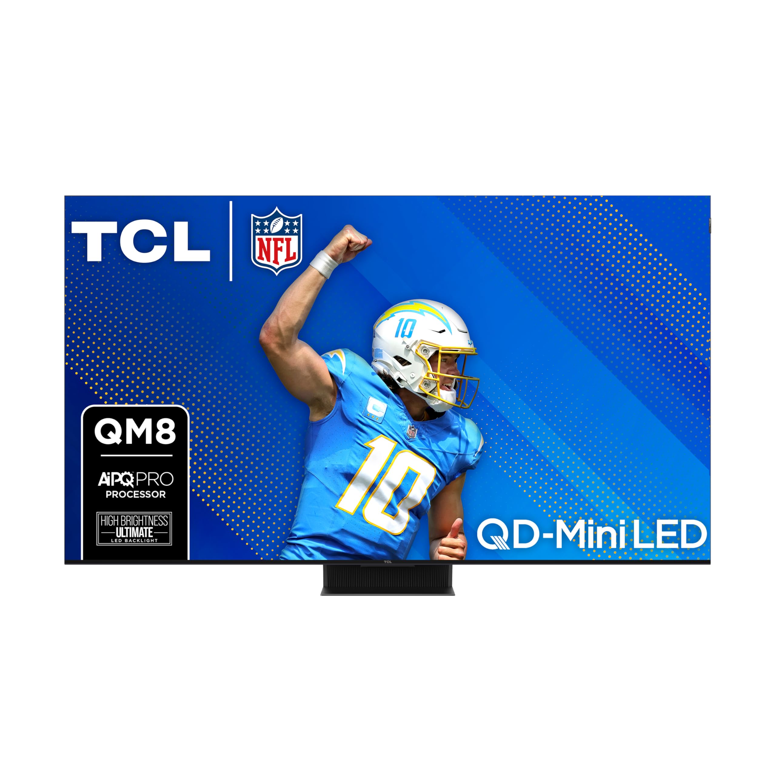 TCL 65Inch QM85 QLED 4K Smart QDMini LED TV with Google TV (65QM851G, 2024 Model) Dolby Vision IQ HDR, Dolby Atmos, Game Accel