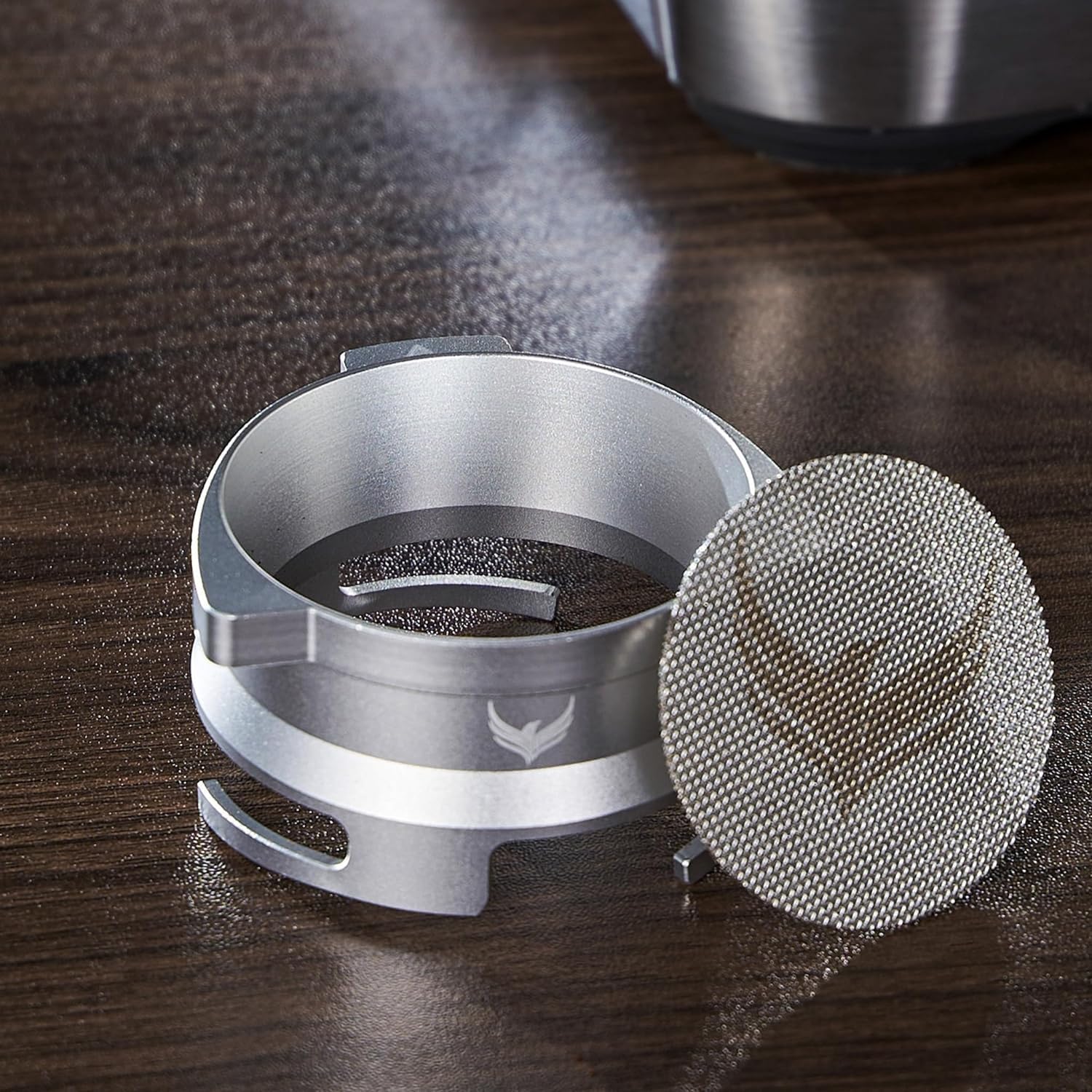 54Mm Dosing Funnel Espresso Puck Screen Set Knodos Grinder Trigger Portafilter Funnel And Filter Compatible With Breville 54Mm P