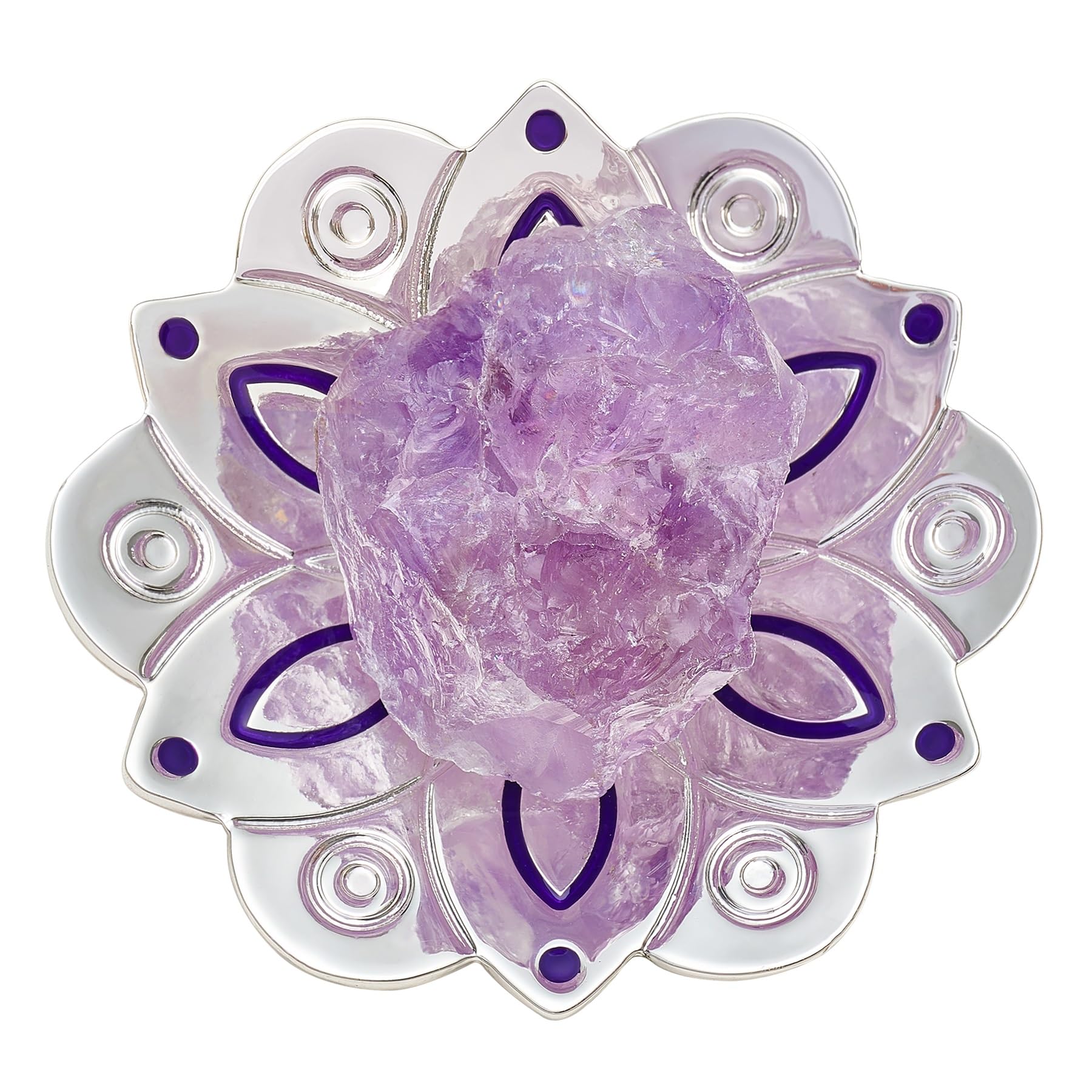 Ckakra Tuning Fork Kit,Solfeggio Energy Tuners,Sound Healing Crystal Kit,Meditation Accessories,Stress Relief Gifts Box,Shiny Si