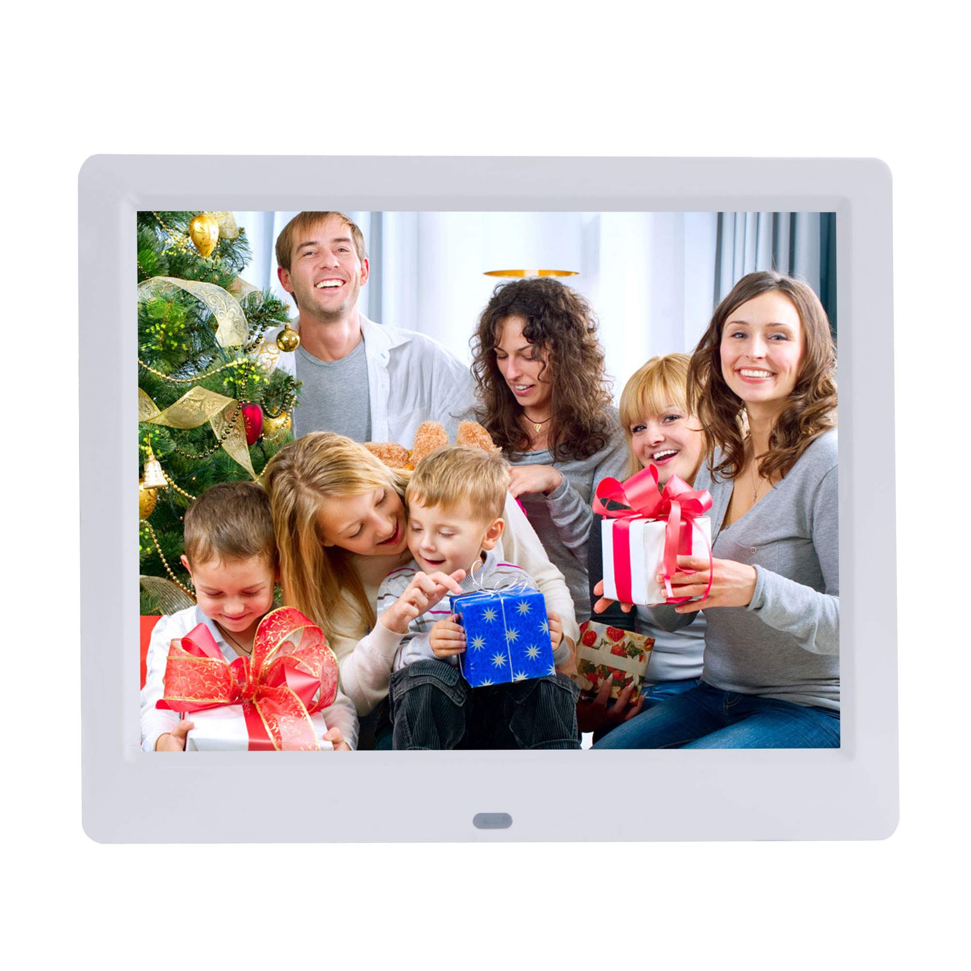 Tmc 9 Inch Digital Picture Photo Frame 4:3 High Resolution Ips Lcd Screen, Mp3/Photo/Video Player With Remote Control