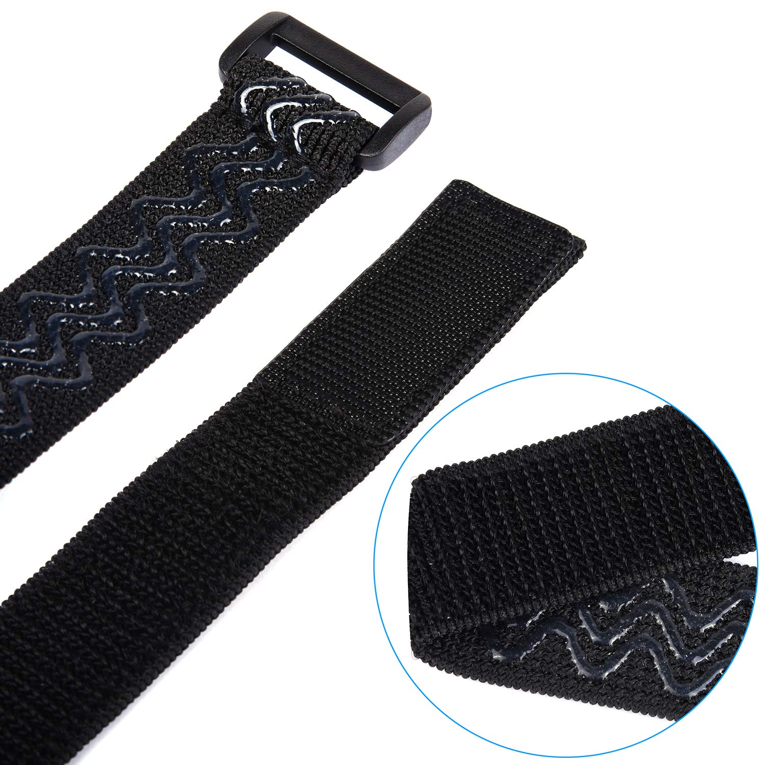 Wisdompro Boot Straps, 1 Pair Knee Boot Straps Of Elastic Adjustable Belt, Plus Extra 12 Pcs Adhesive Tape Hook Sticker For Fall
