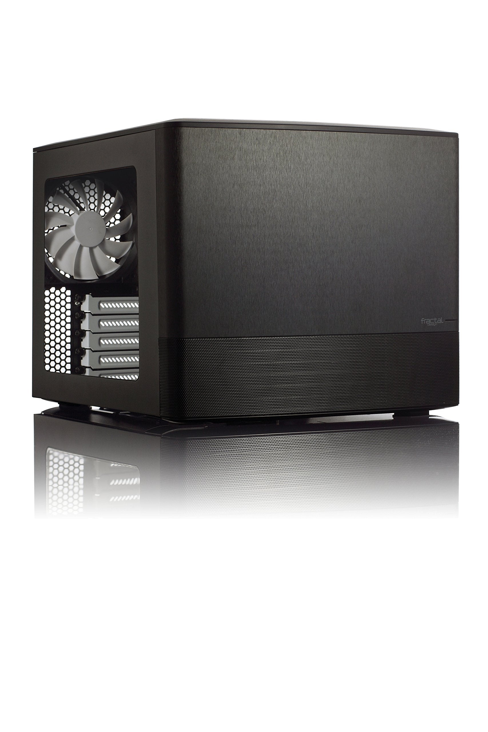 Fractal Design Node 804 No Power Supply Microatx Cube Case Fd Ca Node 804 Bl, Black