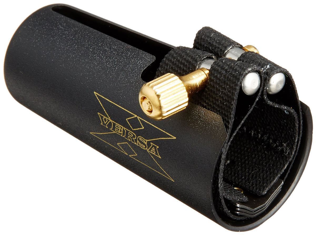 Rovner Ligature & Plastic Cap For Alto Standard Saxophone   Versa X Ligature For Hard Rubber Mouthpiece (X 1Rl)