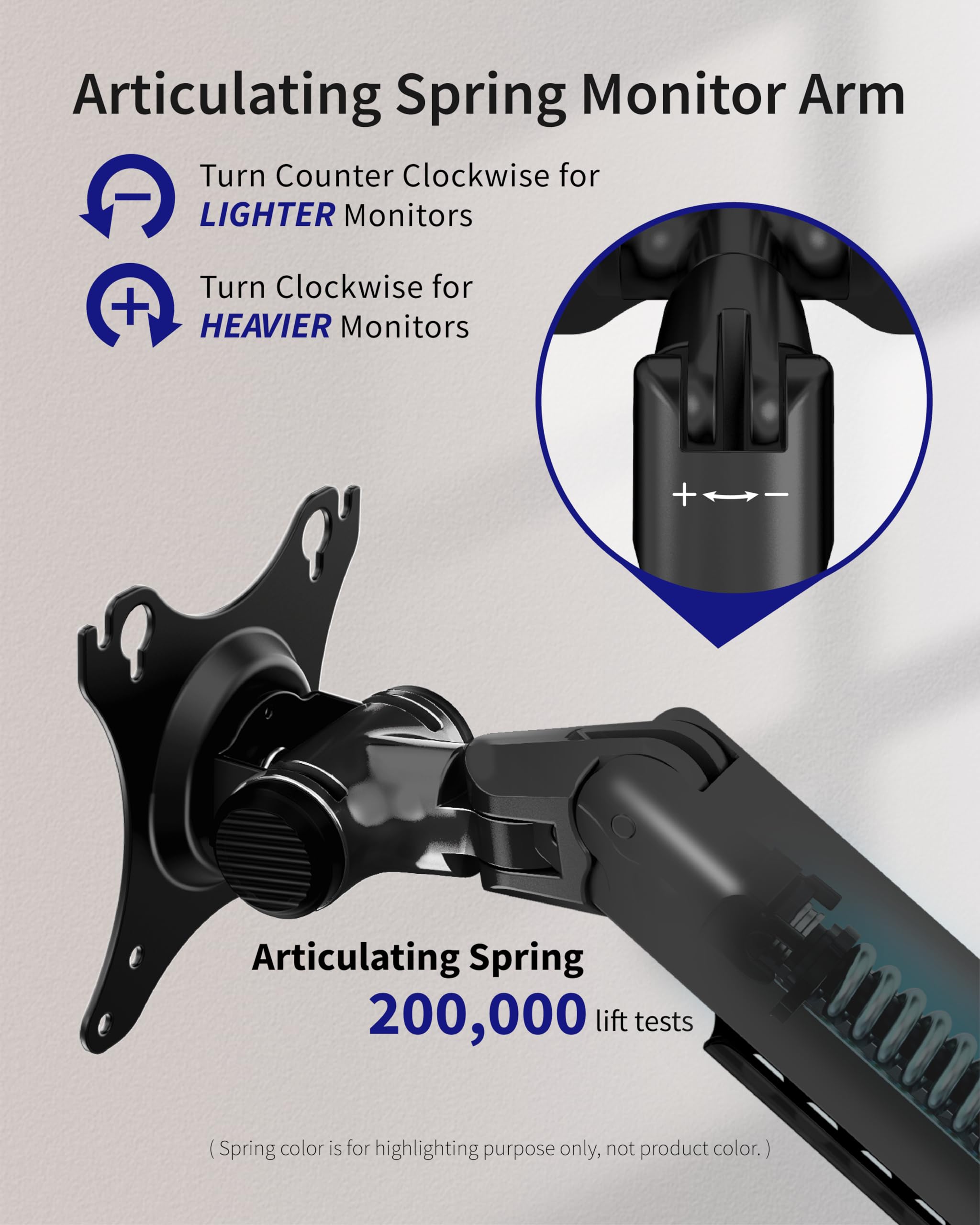 Ergounion 4 Monitor Stand For Desk, Quad Monitor Mount For Screens Up To 40 Inches Within 25 Lbs, Adjustable 4 Monitor Desk Moun