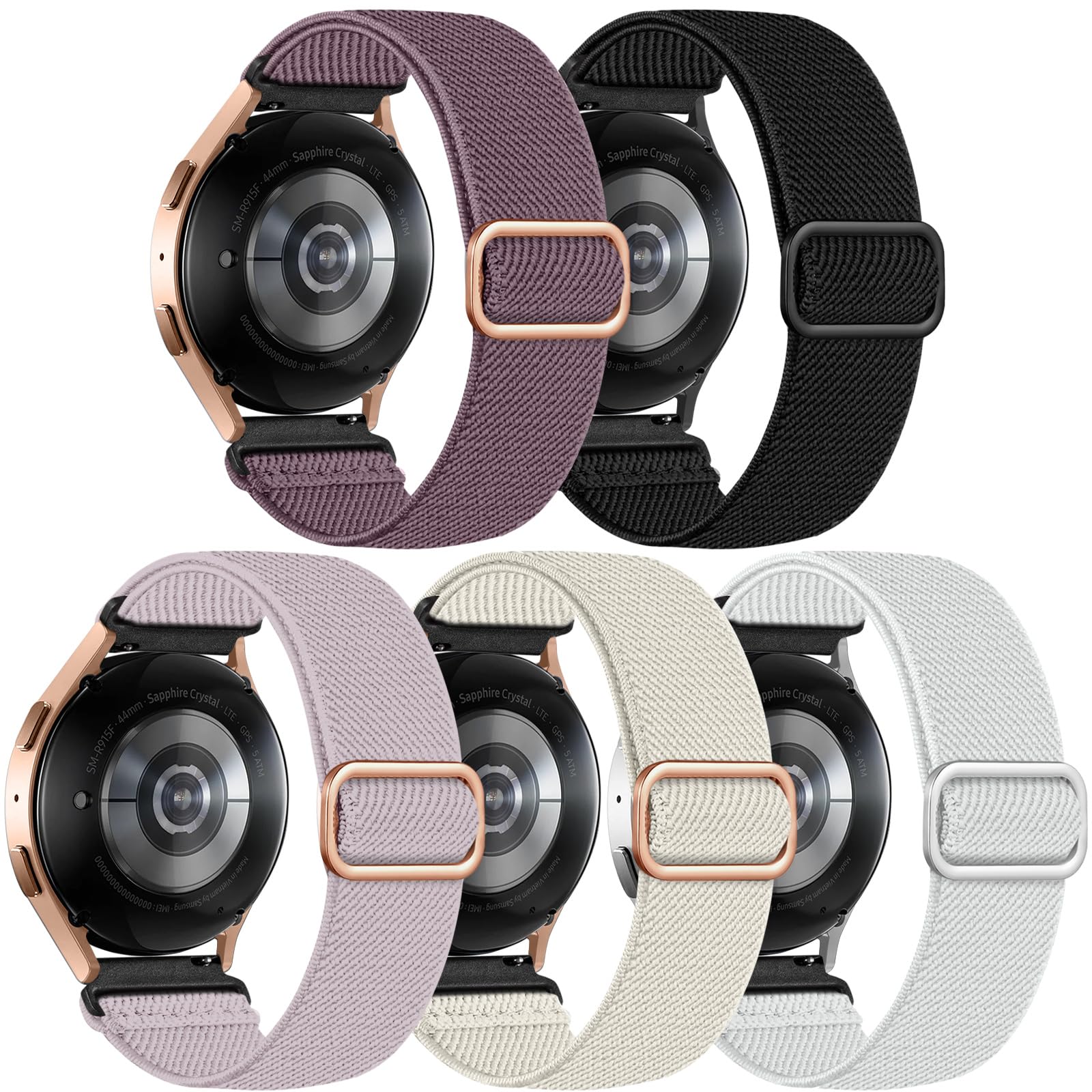 Lerobo Band Compatible With Galaxy Watch 7 6 5 4 40Mm 44Mm/Galaxy Watch 5 Pro 45Mm/For Galaxy Watch 4 Classic 42Mm 46Mm/For Gala