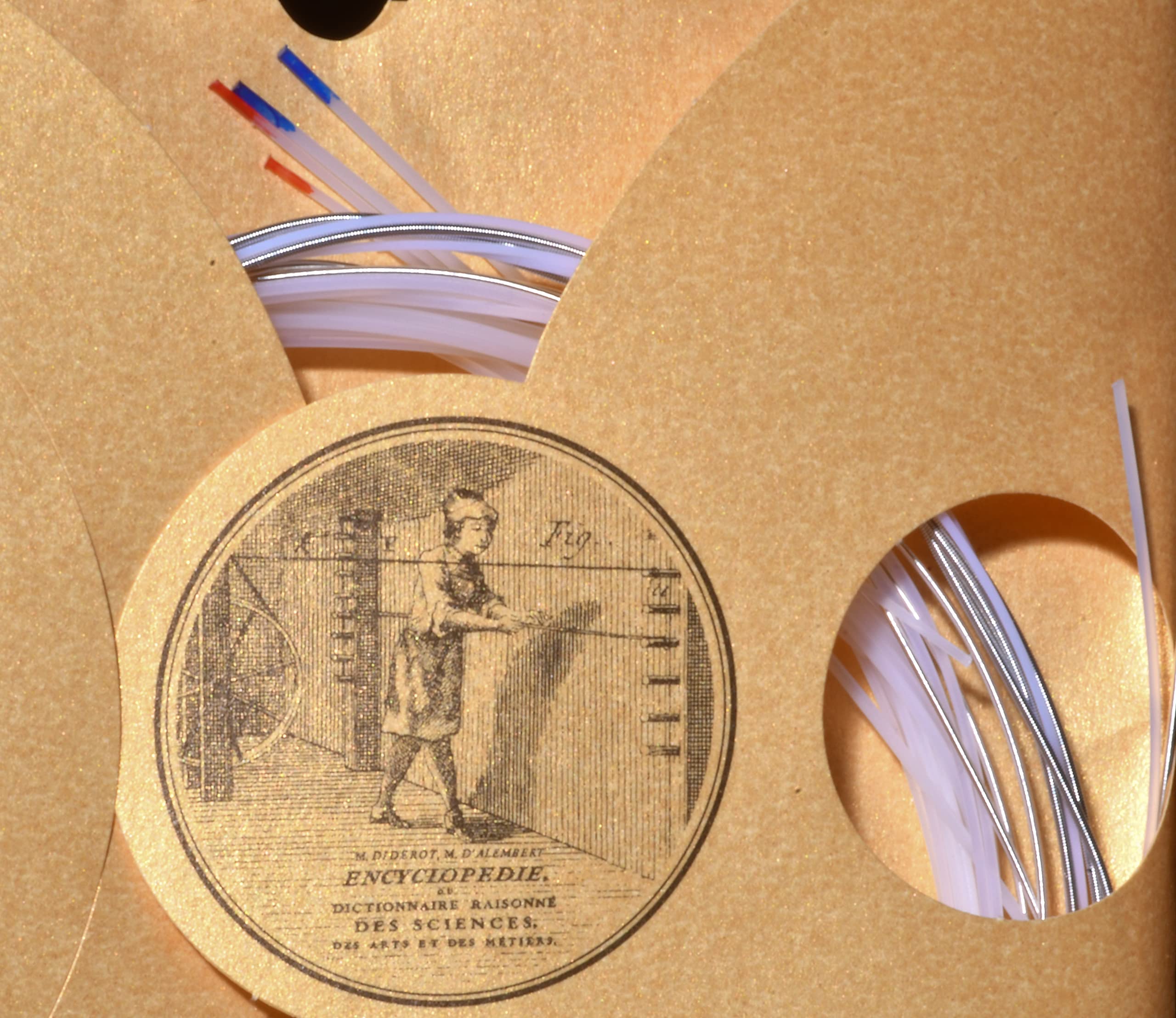 Aquila New Nylgut Aq 26 Baritone Ukulele Strings   Low D   1 Set Of 8