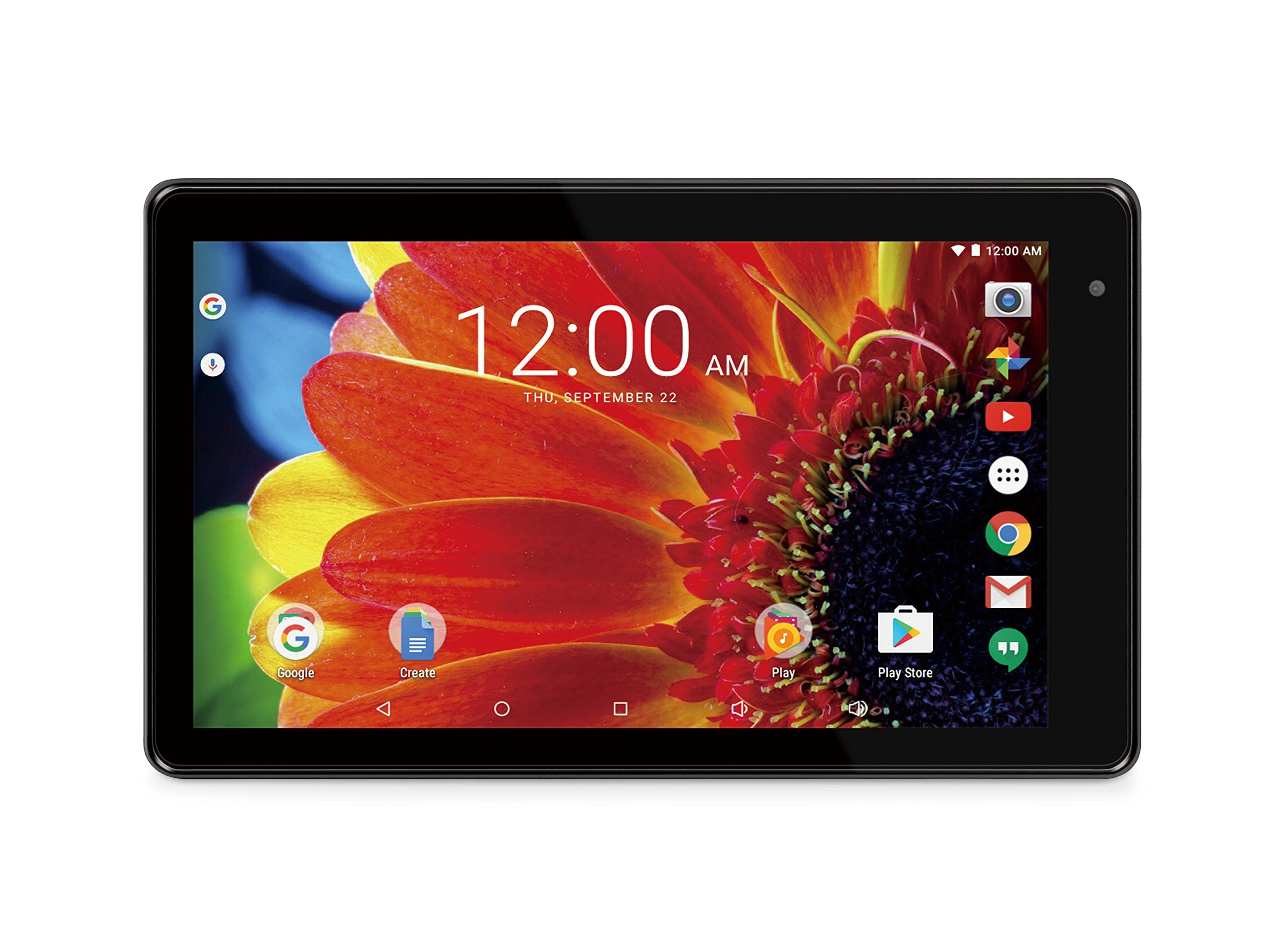 Rca Rct6873W42 Voyager 7 16Gb Tablet 1024 X 600 Resolution 1.2Ghz Intel Atom Quad Core Processor Android 6.0 Marshmallow, Black