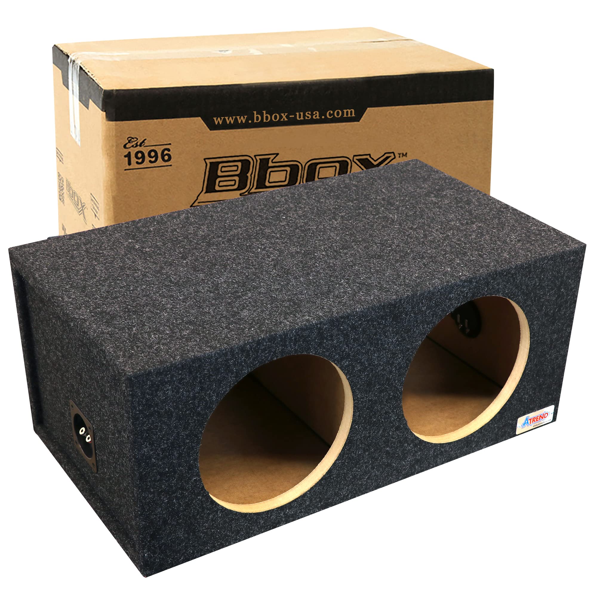 Bbox Dual Sealed 12 Inch Subwoofer Enclosure   Spl Tuned Car Subwoofer Boxes & Enclosures   Premium Subwoofer Box Improves Audio