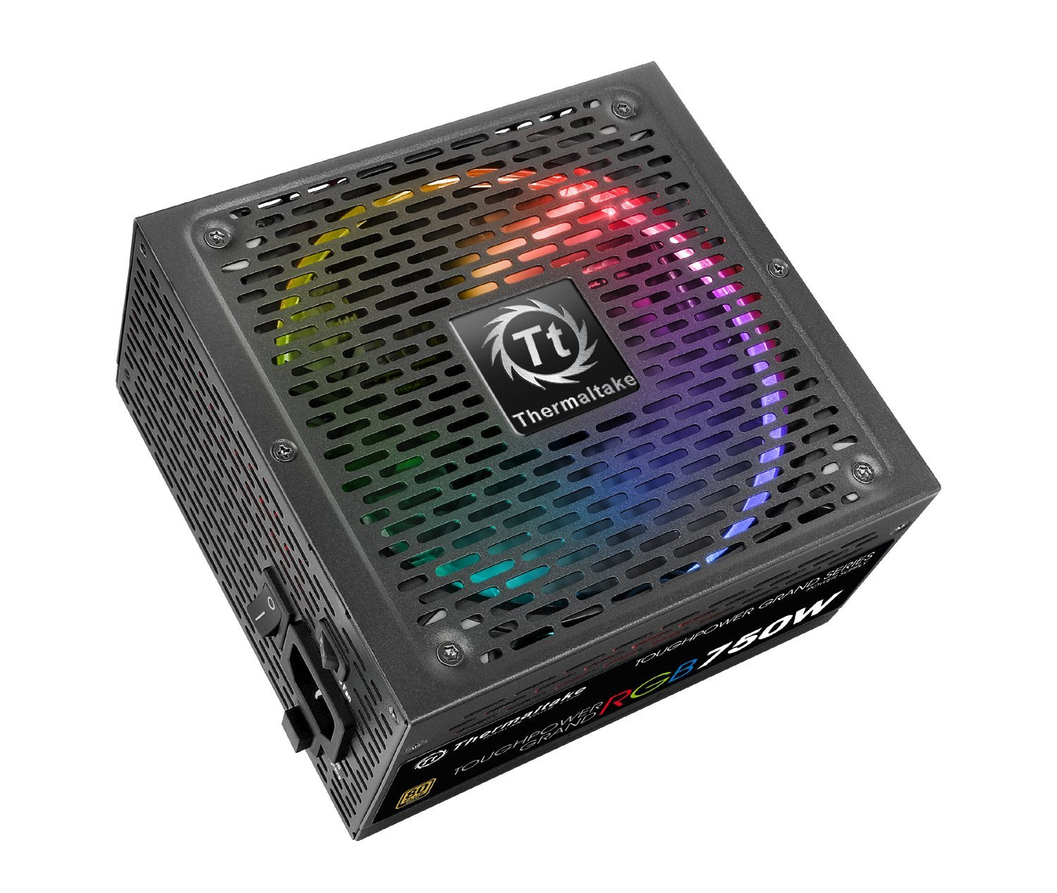 Thermaltake Toughpower Grand Rgb 750W 80+ Gold Smart Zero 256-Color Rgb Fan Fully Modular Power Supply 10 Yr Warranty Ps-Tpg-075