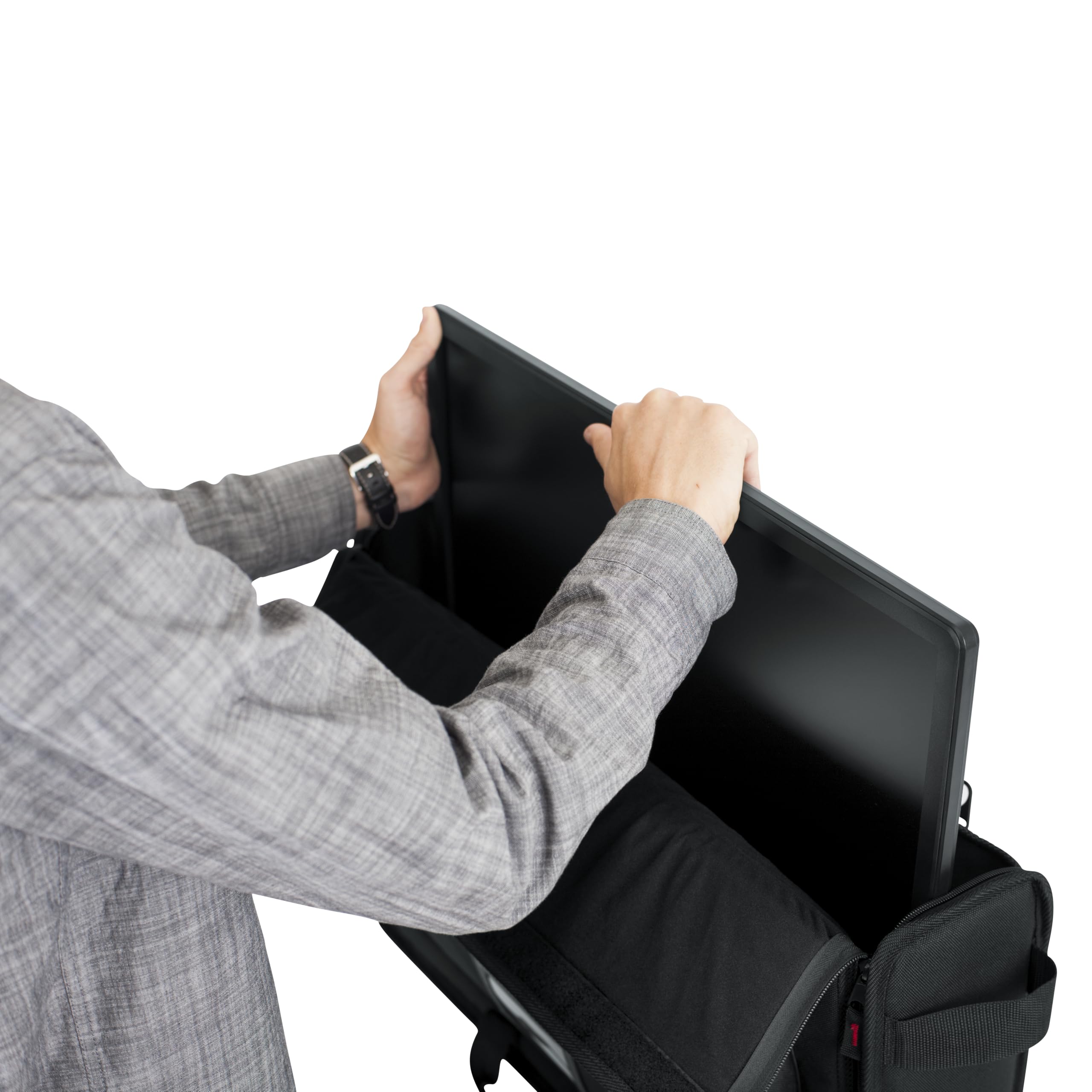 Gator Cases Padded Nylon Carry Tote Bag For Transporting Lcd Screens, Monitors And Tvs Between 19 - 24 (G-Lcd-Tote-Sm)