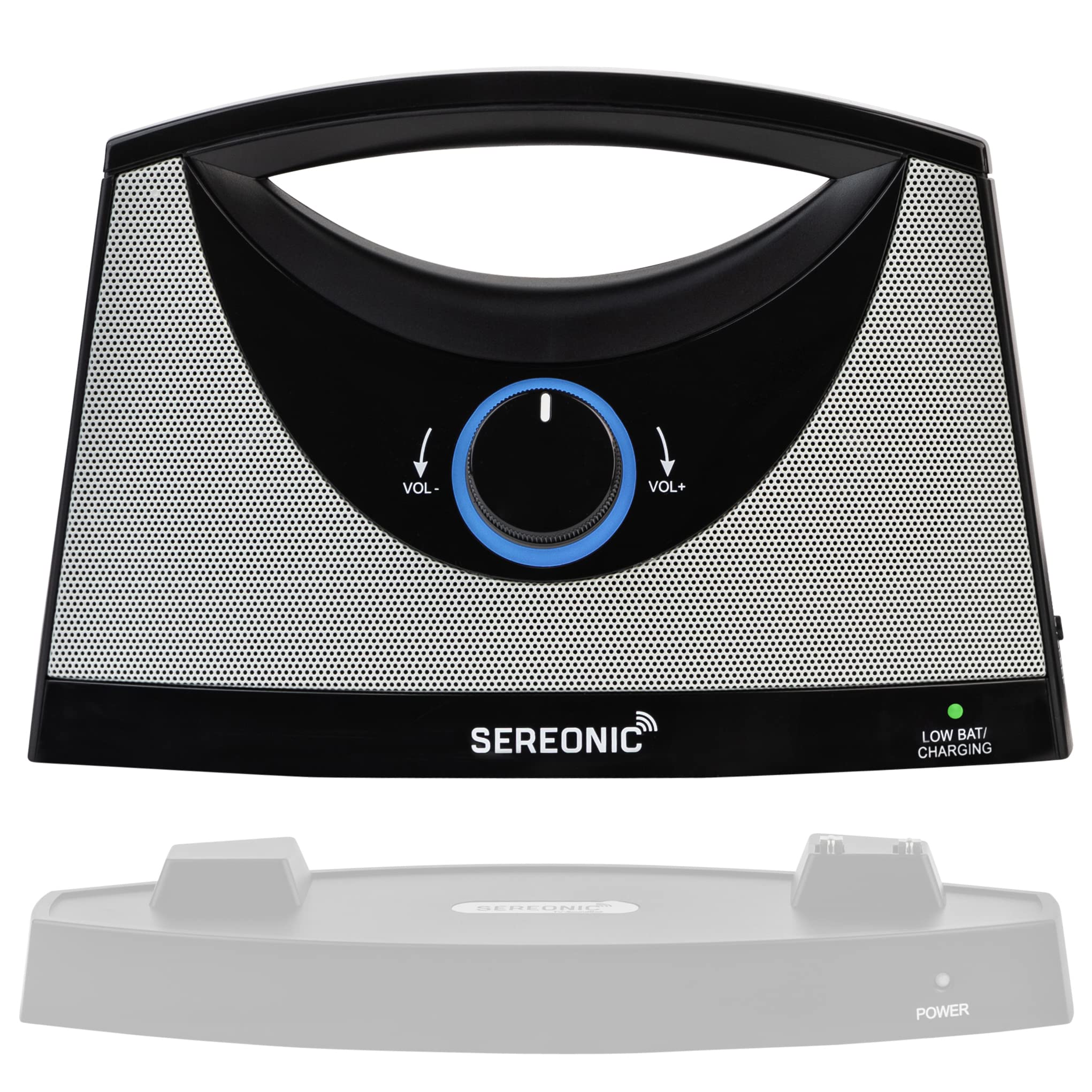 Extra Speaker Receiver Only For Sereonic Wireless Tv Speaker System � Transmitting Base And Audio Cables Not Included � Pairs With Bt 200 For Use Of Multiple Speakers Around The House