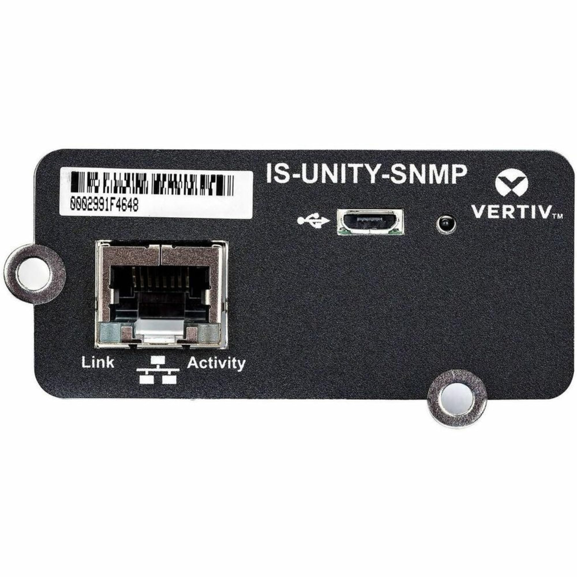 Liebert Vertiv Intellislot Unity   Snmp   Network Card | Remote Monitoring, 1.5'' X 3'' X 5.2'' (Is Unity Snmp)