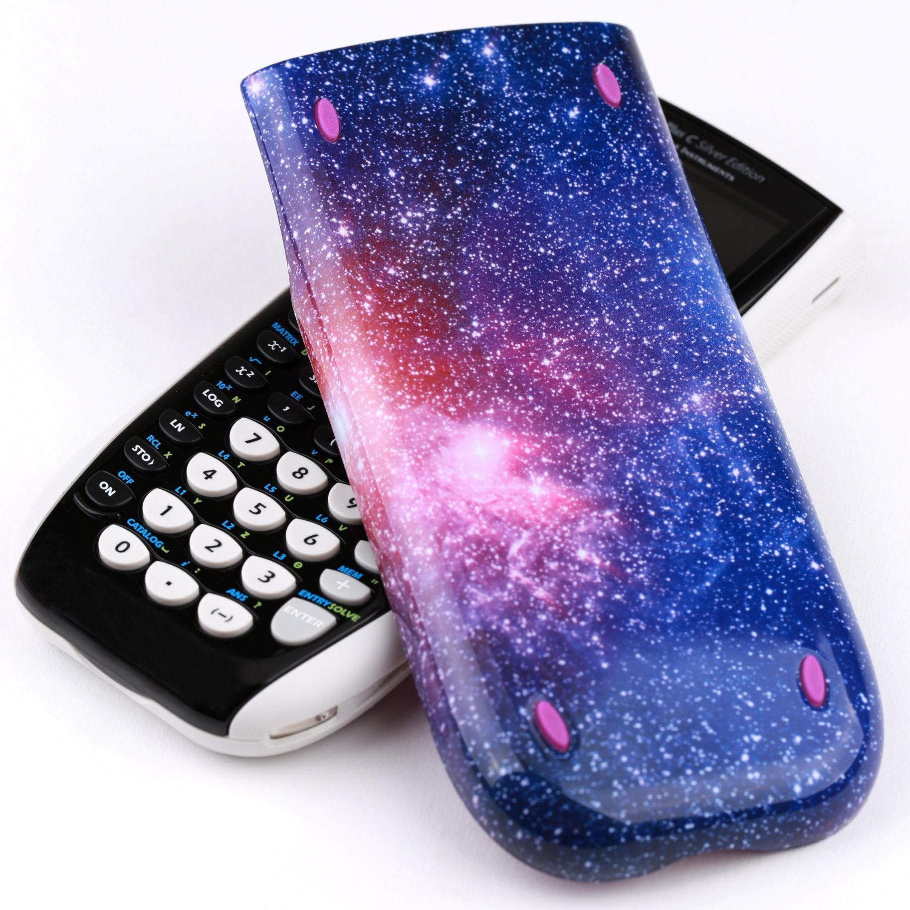 Guerrilla Ti84Starhc Hard Slide Case Cover For Ti 84 Plus, Ti 84 Plus C Silver Edition, Ti 89 Titanium Graphing Calculator, Star