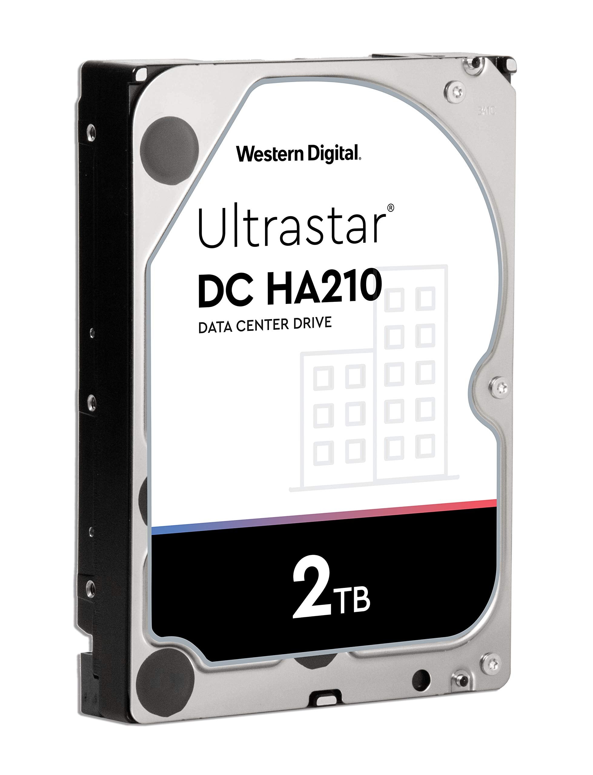 Western Digital 2Tb Ultrastar Dc Ha200 Sata Hdd - 7200 Rpm Class, Sata 6 Gb/S, 128Mb Cache, 3.5 - Hus722T2Tala604
