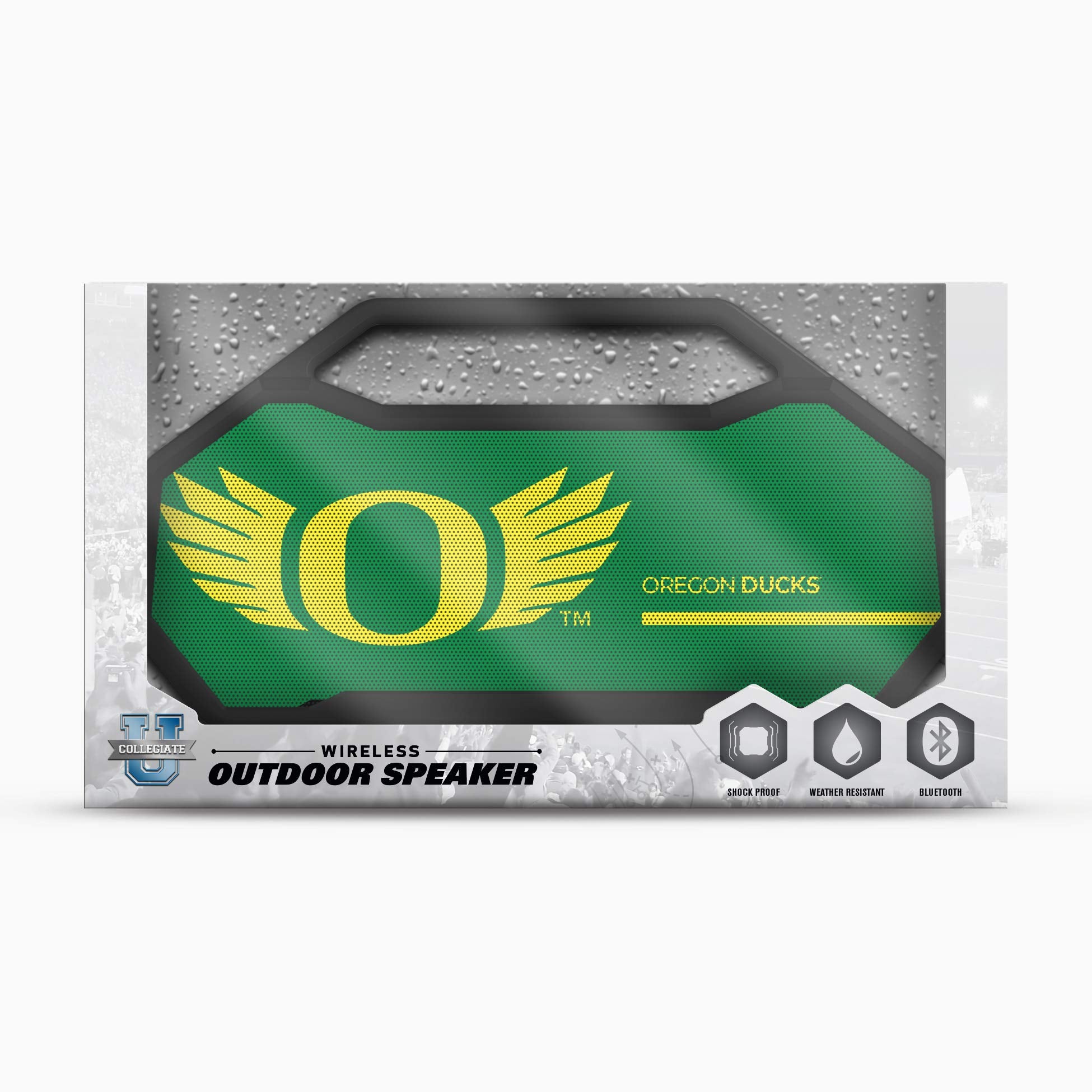 Ncaa Oregon Ducks Xl Wireless Bluetooth Speaker, Team Color