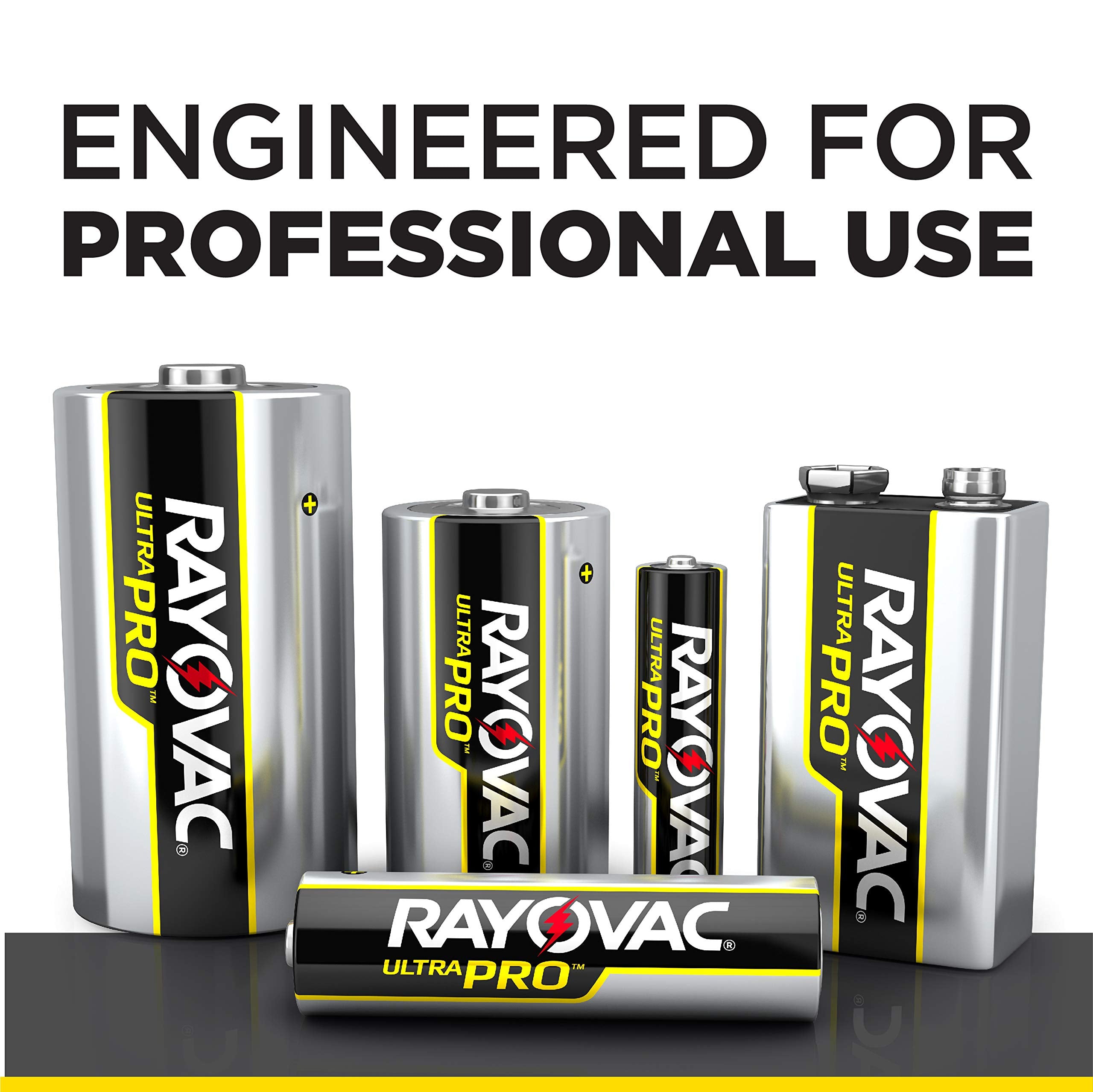 Rayovac Aa Batteries, Ultra Pro Double A Battery Alkaline, 8 Count