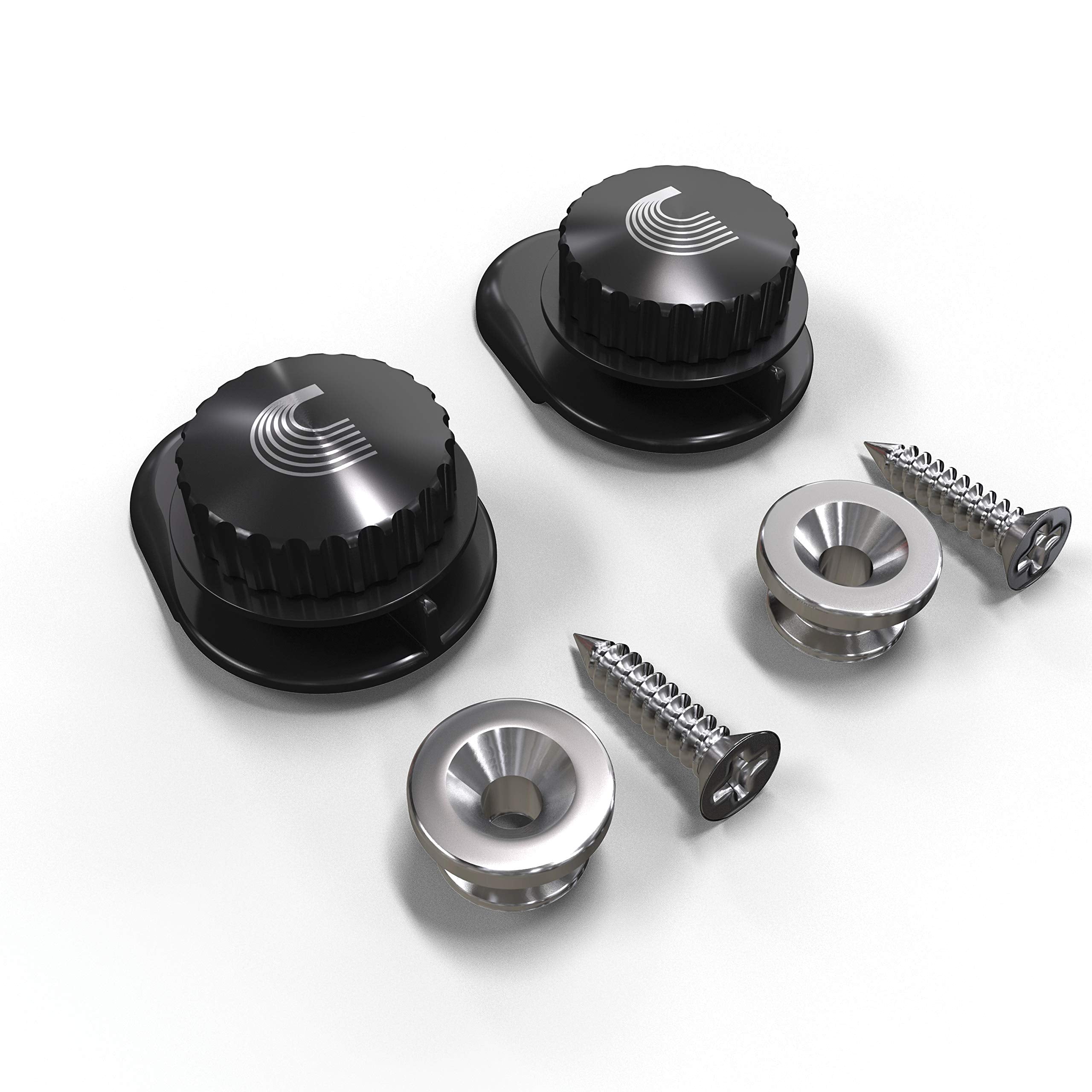DAddario Accessories Universal Strap Lock System, Nickel