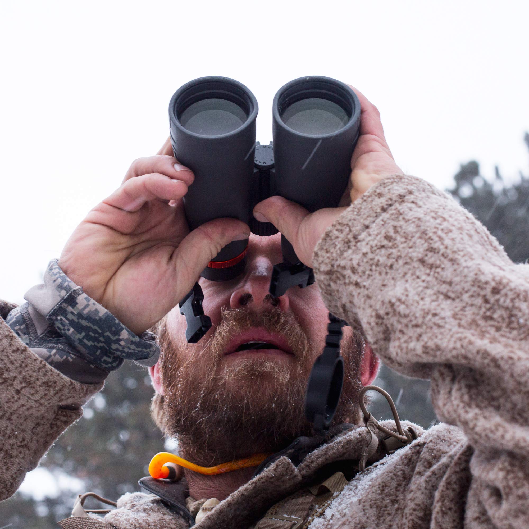 Maven C3 Ed Binocular Gray/Orange (12X50)