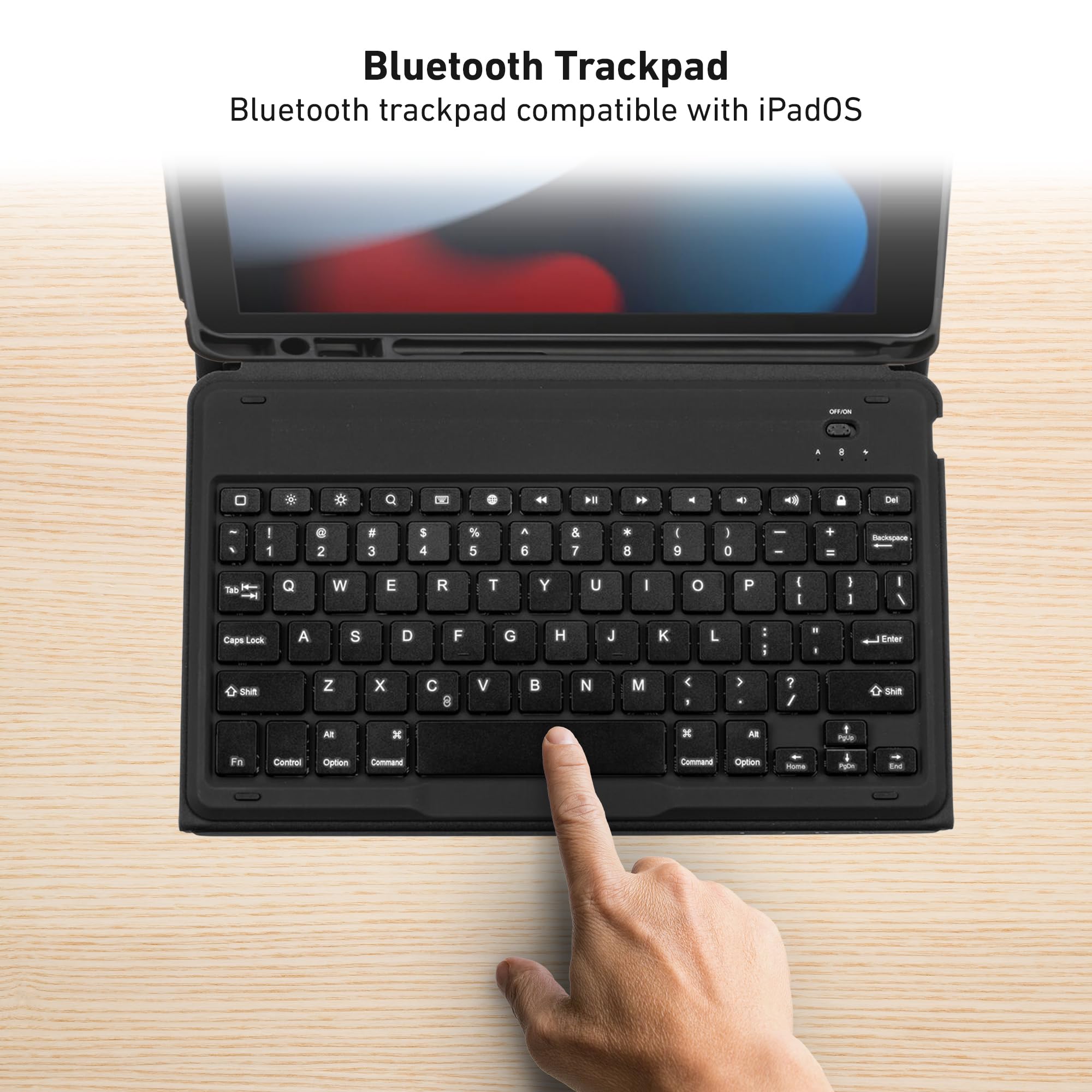 Codi Bluetooth Keyboard Case For Apple Ipad Pro 10.2 (Gen 7/Gen 8)