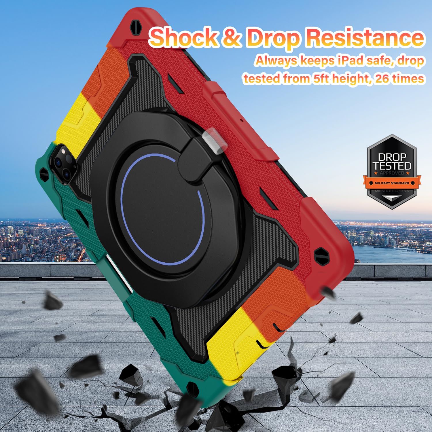 Roiskin For Ipad Air 5Th 4Th Generation Case (2022 2020) 10.9 Inch & Ipad Pro 11 Case 4Th/3Rd/2Nd/1St Gen[Screen Protector, Pen