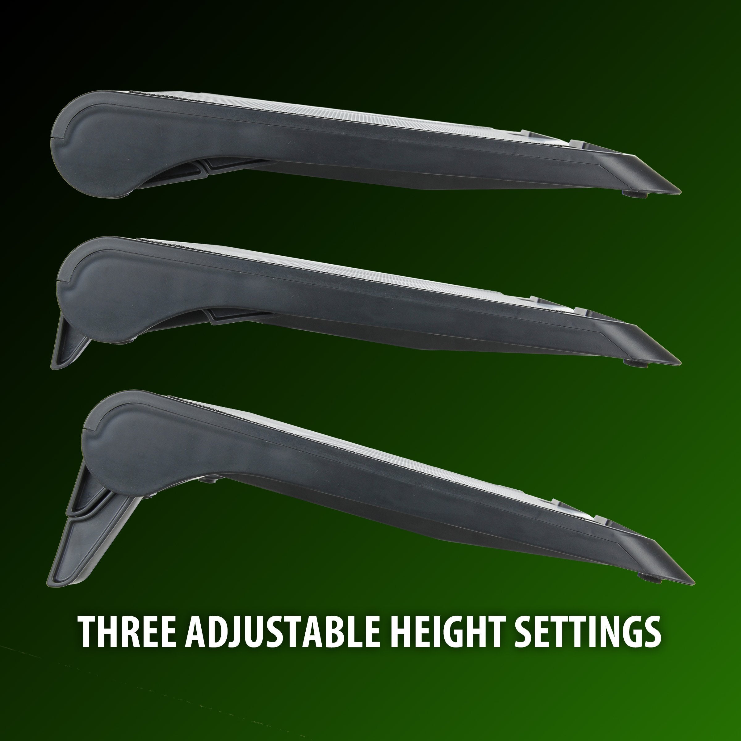 Enhance Gaming Laptop Cooling Pad Stand With Led Cooler Fans, Adjustable Height, & Dual Usb Port For 17 Inch Laptops   5 Ultra Q