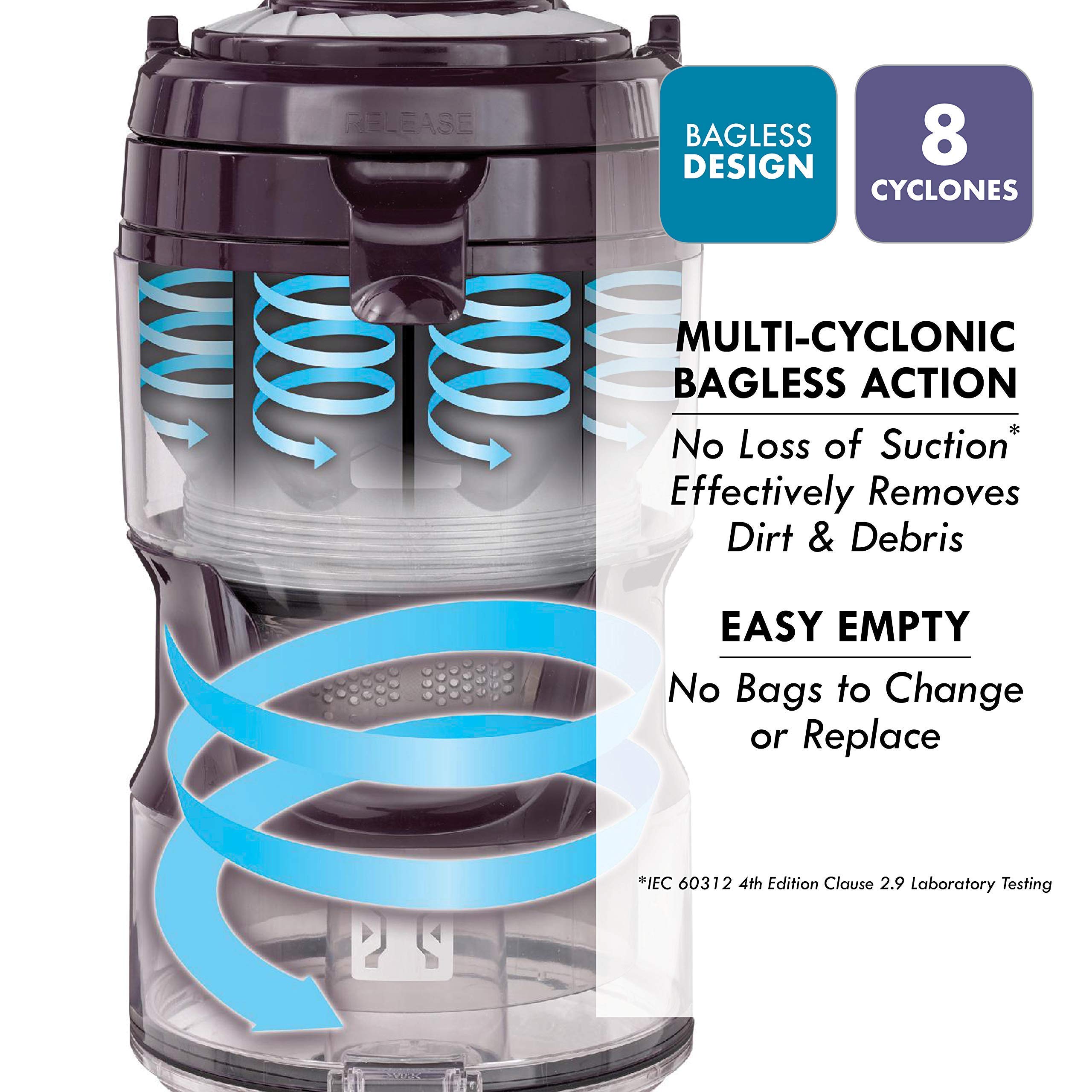 Kenmore Friendly Lightweight Bagless Compact Canister Vacuum, Hepa, Extended Telescoping Wand, Retractable Cord And 2 Cleaning T