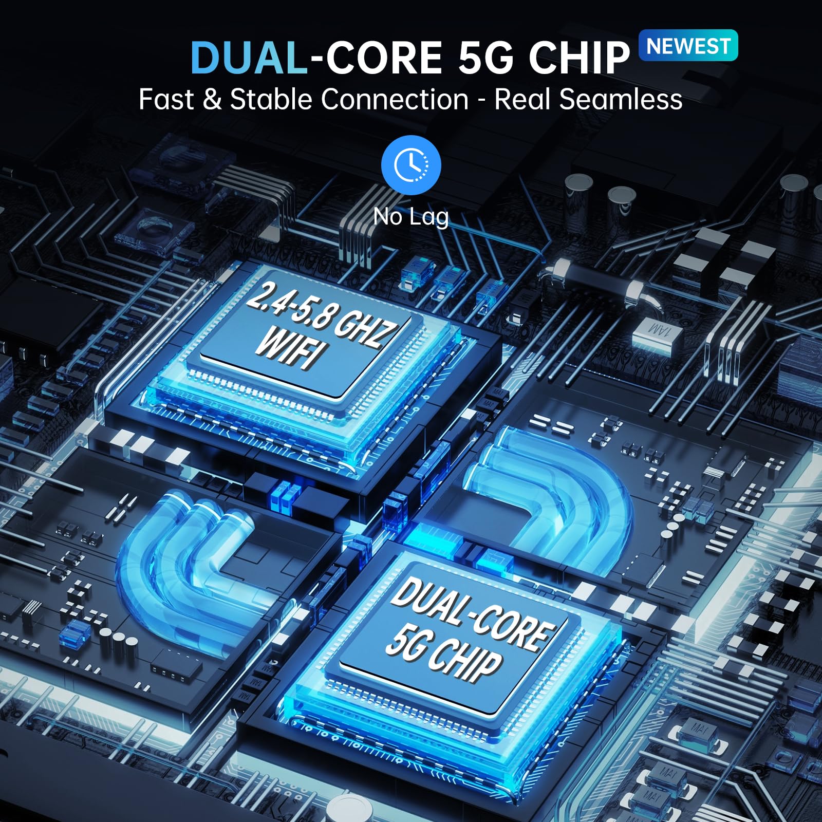 Graywater Wireless Carplay Adapter, Convert Oem Wired To Wireless Car Play Dongle Fit For Cars 2015+ & For Apple Iphone Ios 10+,