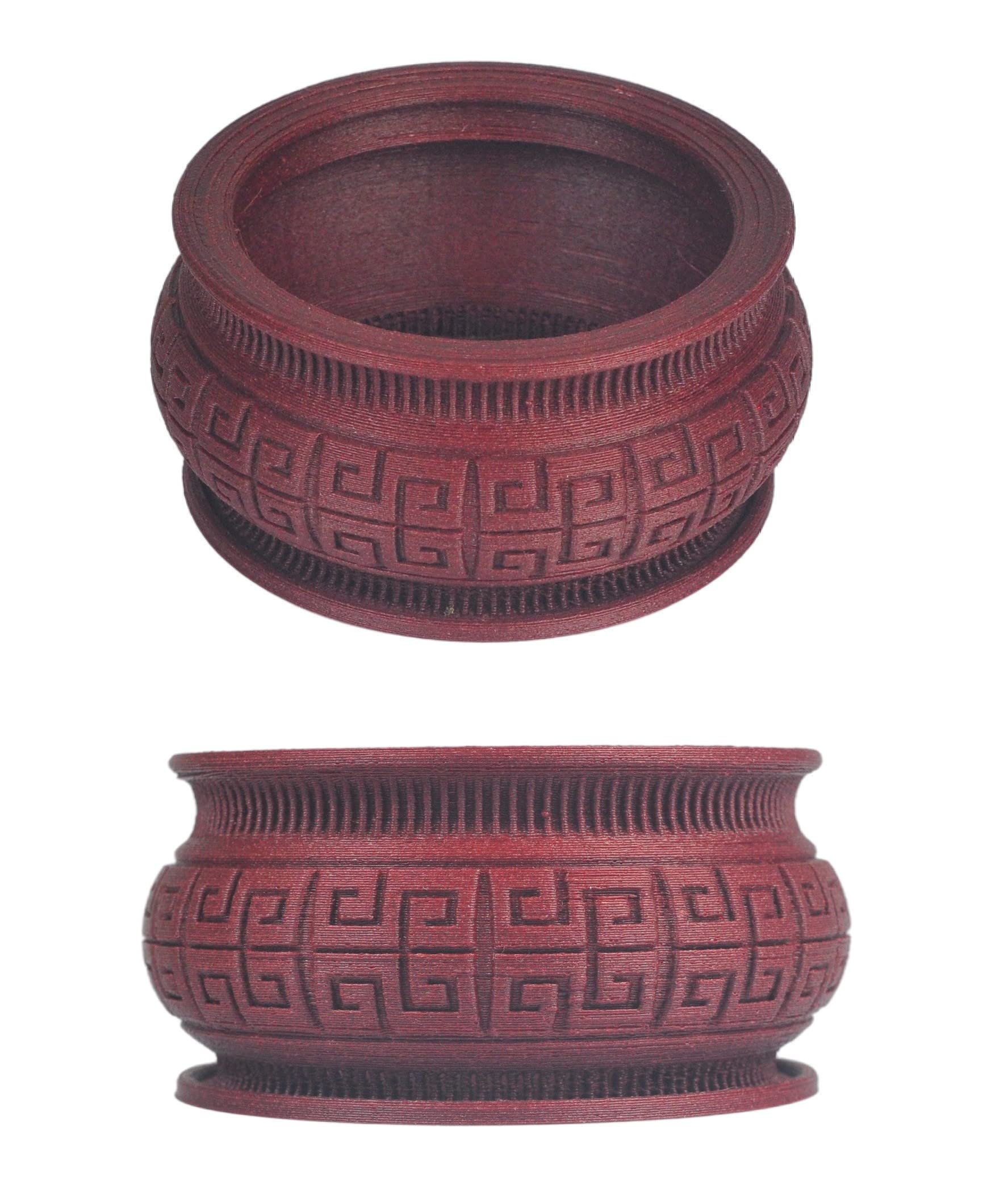 Ranki Wood Pla Filament 1.75Mm 3D Printer Filament Rosewood, Real Wood Infill, 1Kg Spool (Rosewood)