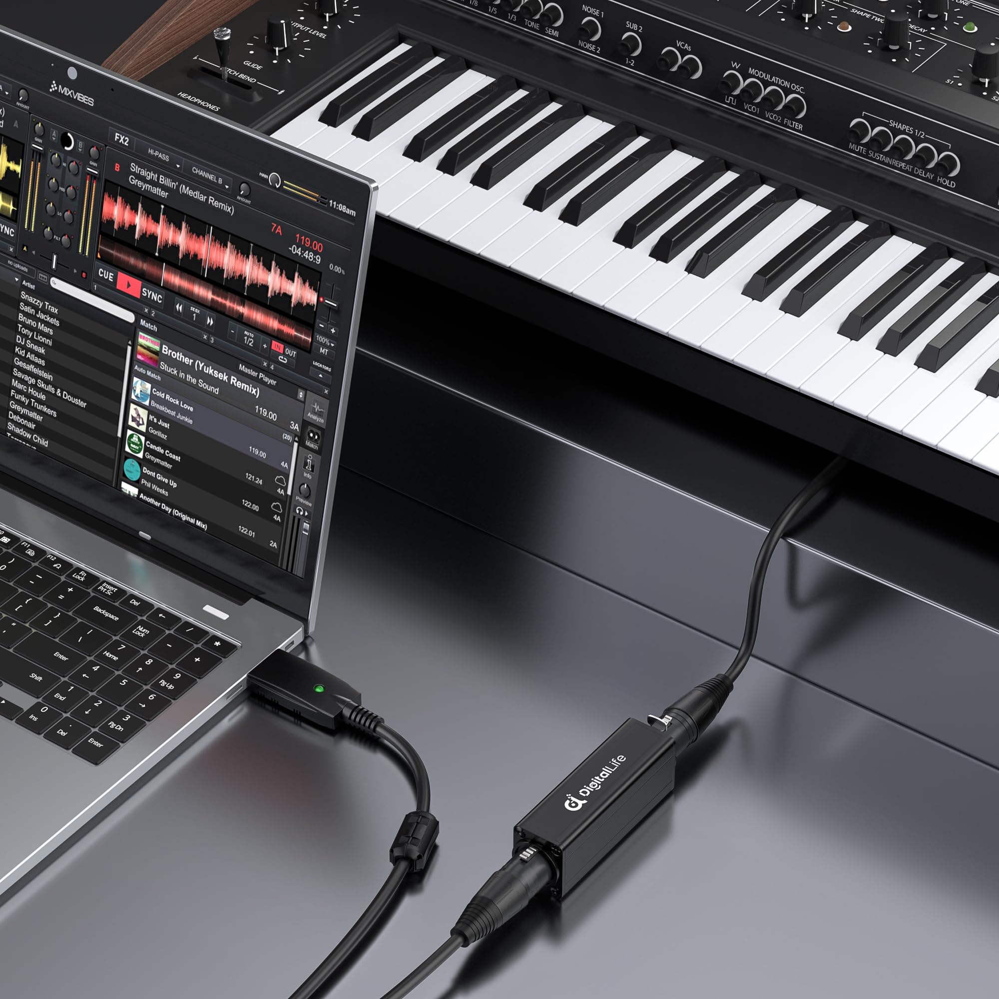 Digitallife Single-Channel Xlr Audio Ground Loop Noise Isolator - Hum Eliminator - Passive, Xlr-A600-Iii, M/F (Not Compatible Wi