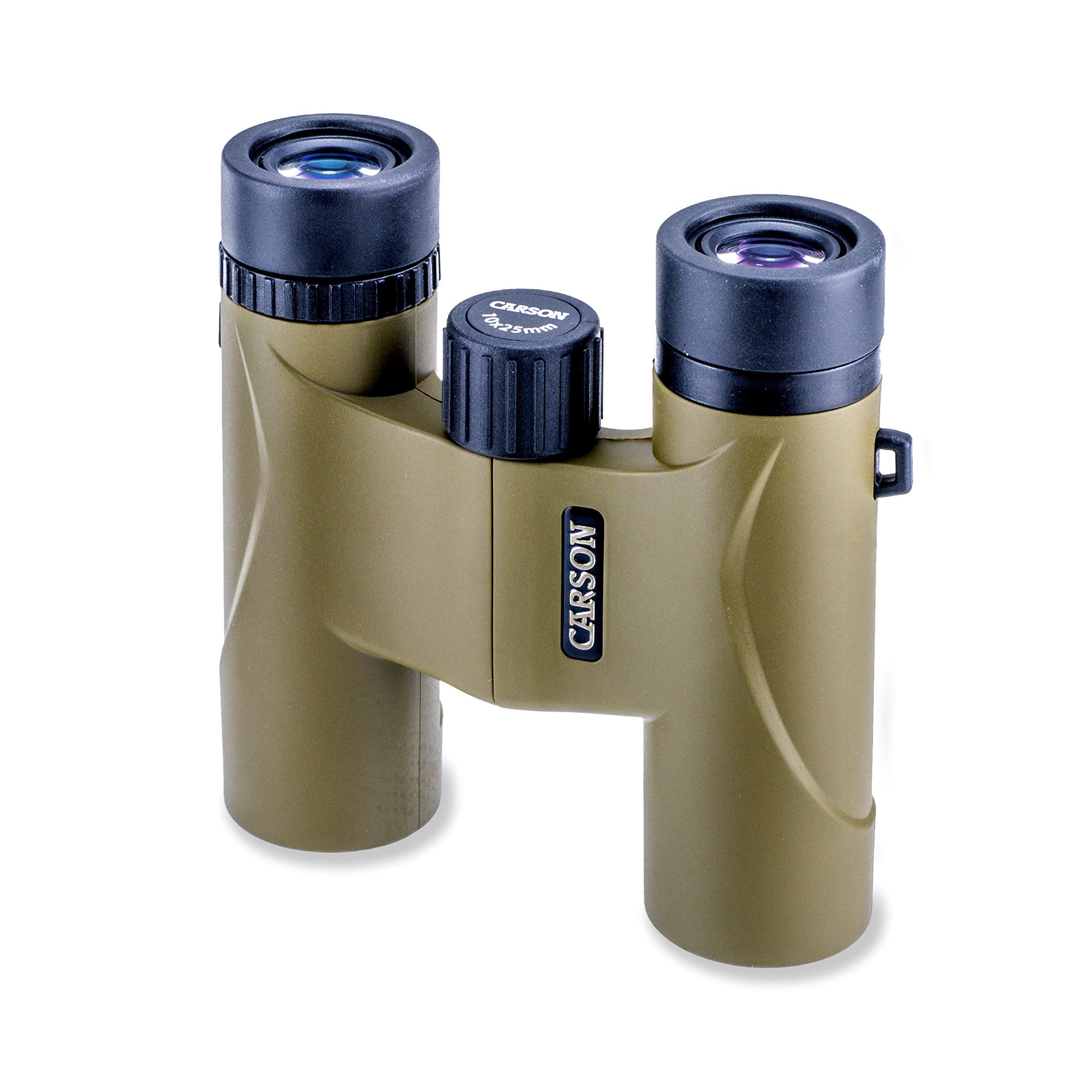 Carson Stinger 10X25Mm Compact And Lightweight Binoculars (Hw 025),Olive Green