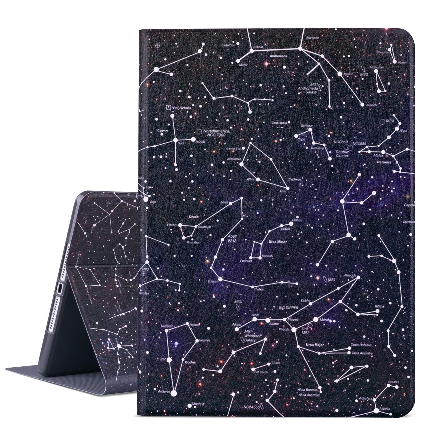 IPad 9.7 2018/2017 5th/6th Generation Case, iPad Air 2, iPad Air Case, Vimorco Soft TPU Back Cover, Bump Drop Resistance Folio L