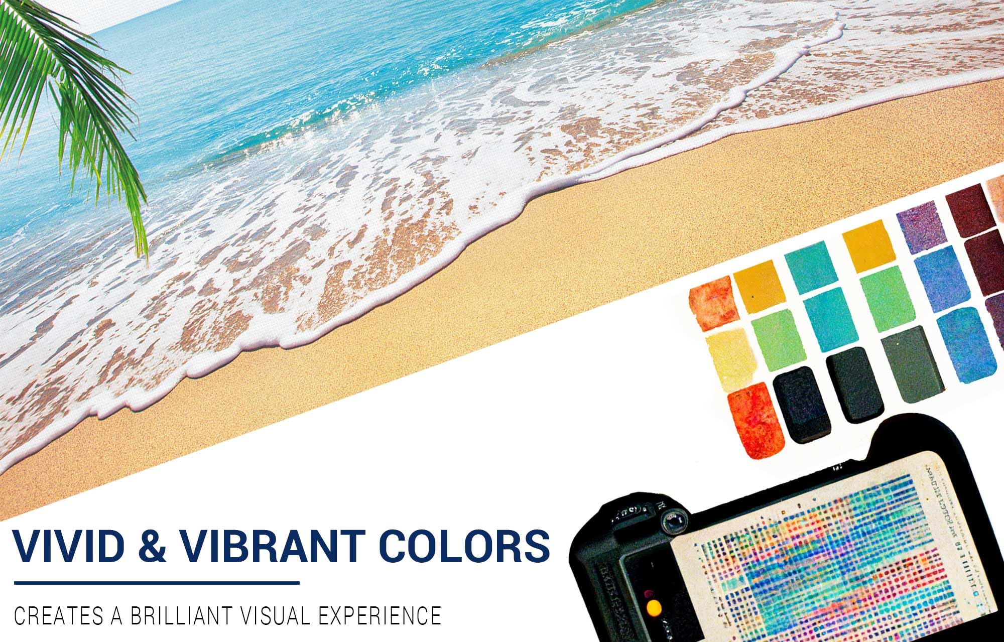 Allenjoy 10X8Ft Tropical Summer Backdrop Beach Palm Leaves Photography Background For Wedding Happy Birthday Baby Shower Decorat