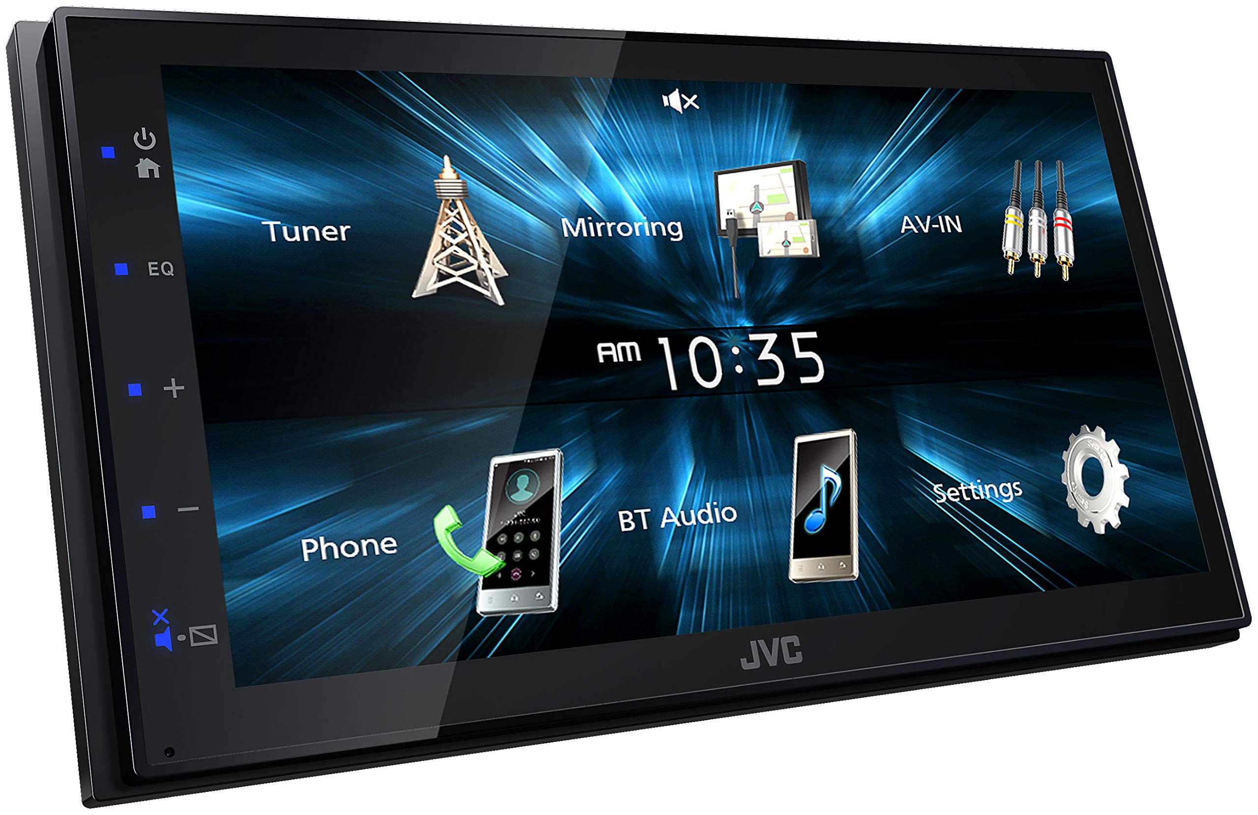 Jvc Kw M150Bt Bluetooth Car Stereo Receiver With Usb Port   6.75'' Touchscreen Display   Am/Fm Radio   Mp3 Player Double Din   1