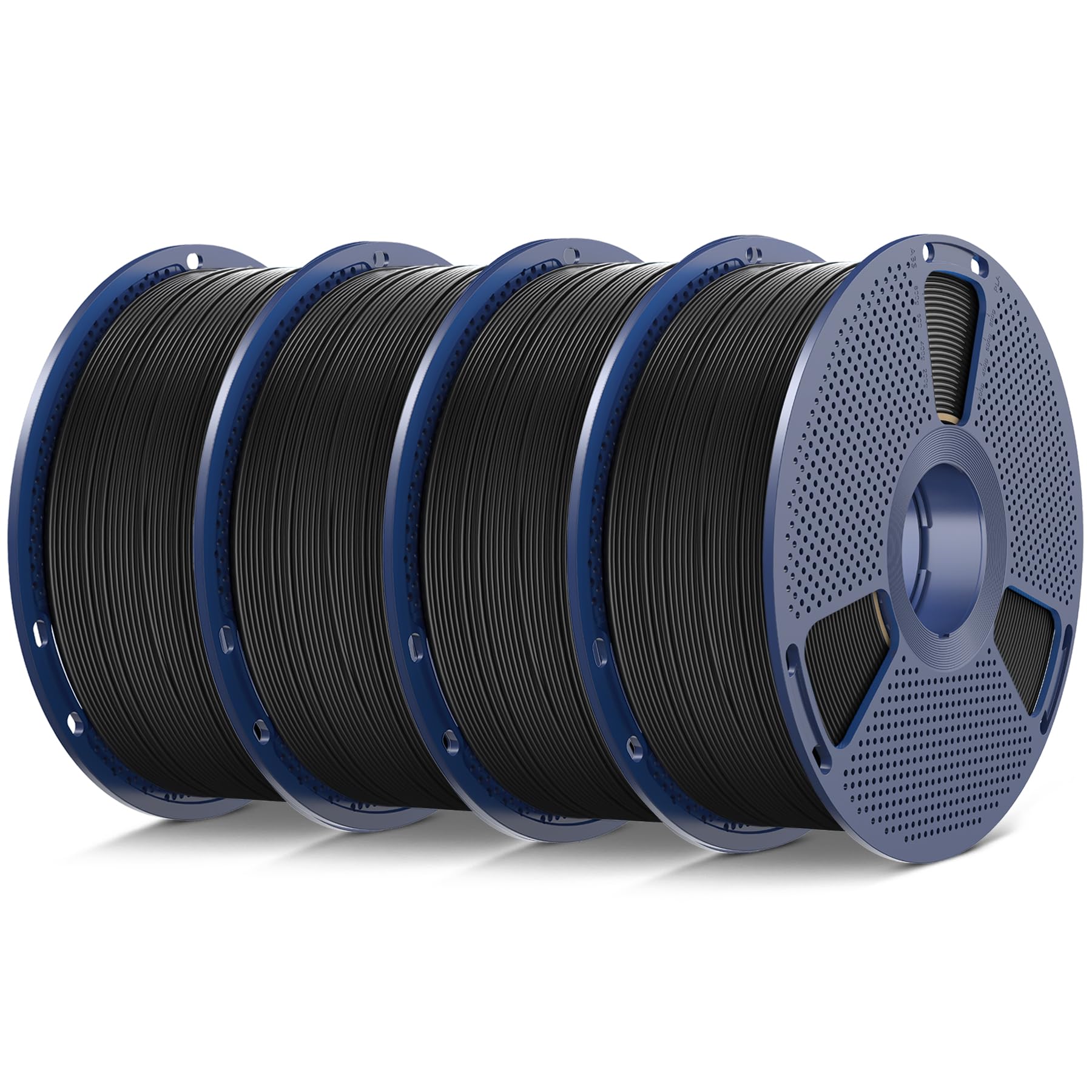 SUNLU 4kg TPU 3D Printer Filament Bundle, Flexible High Speed 95A TPU Filament 1.75mm 0.03mm, Individually Vacuum Packed,4kg in 