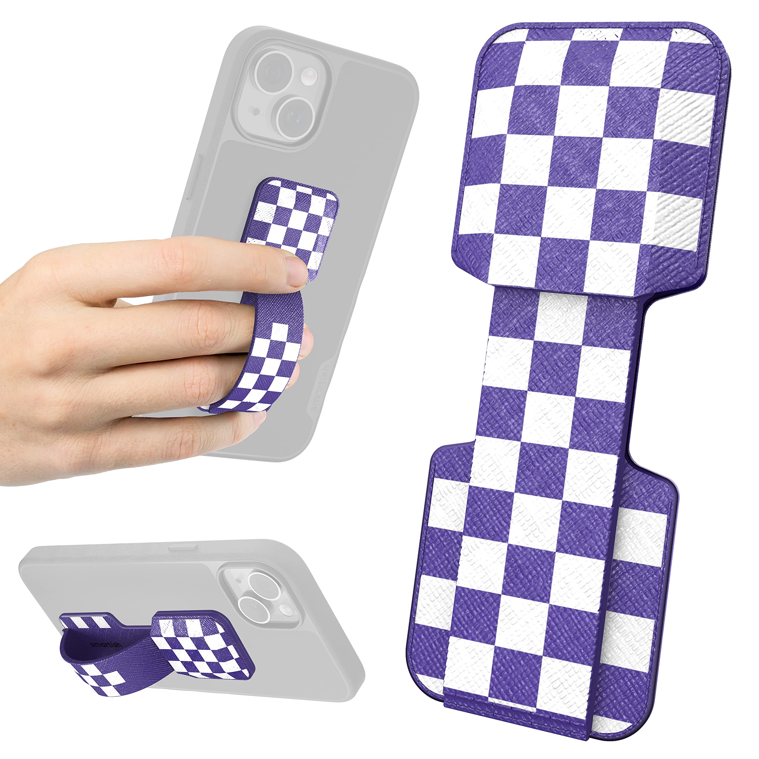 Smartish Phone Grip Loop   Prop Tart   Pop Out Finger Strap And Holder With Kick Stand [Compatiable With All Iphone And Android