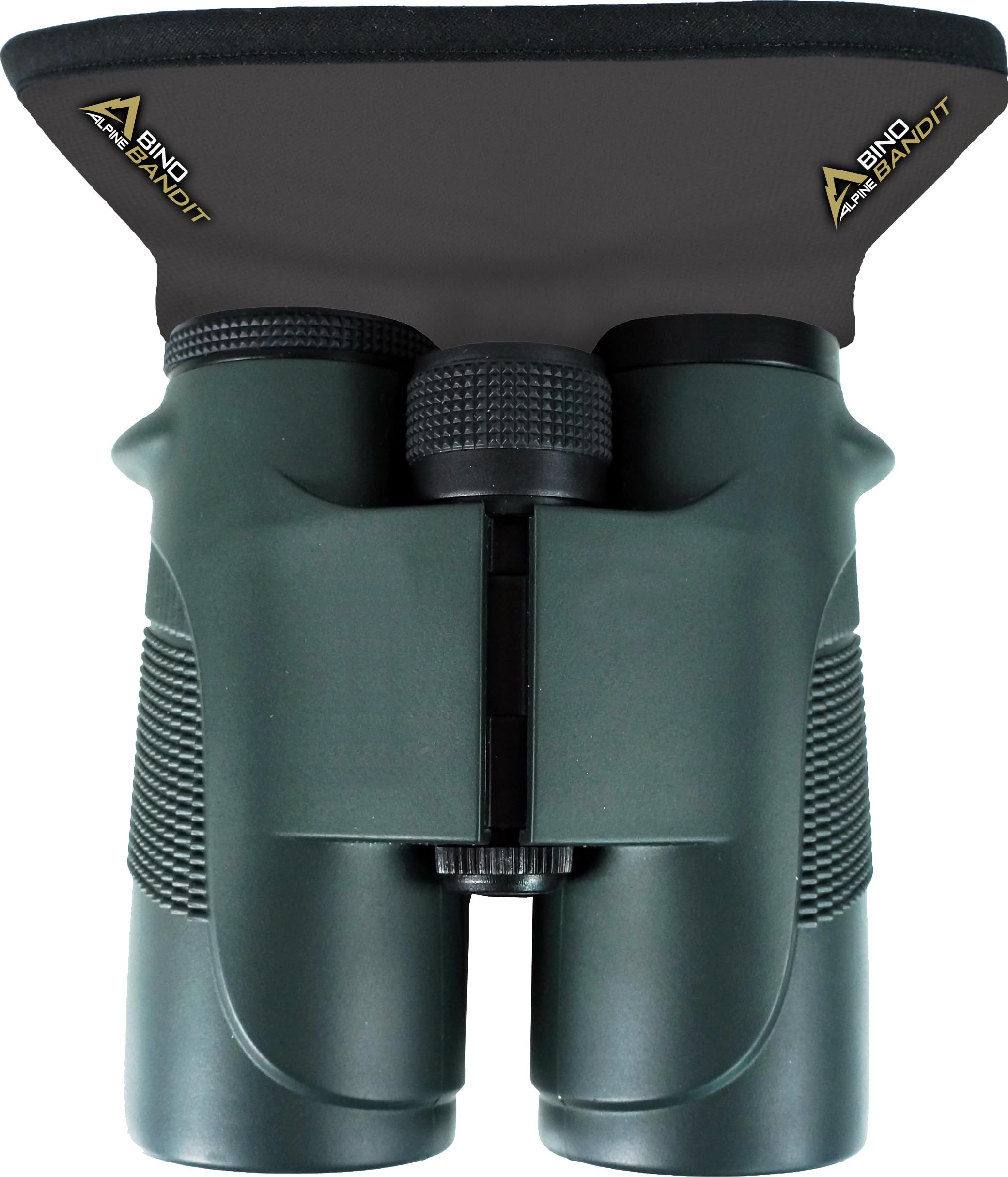 Slicker Bino Bandit   Blocks Glare, Improves Visual Acuity And Reduces Eye Fatigue. Fits All Binoculars, Charcoal