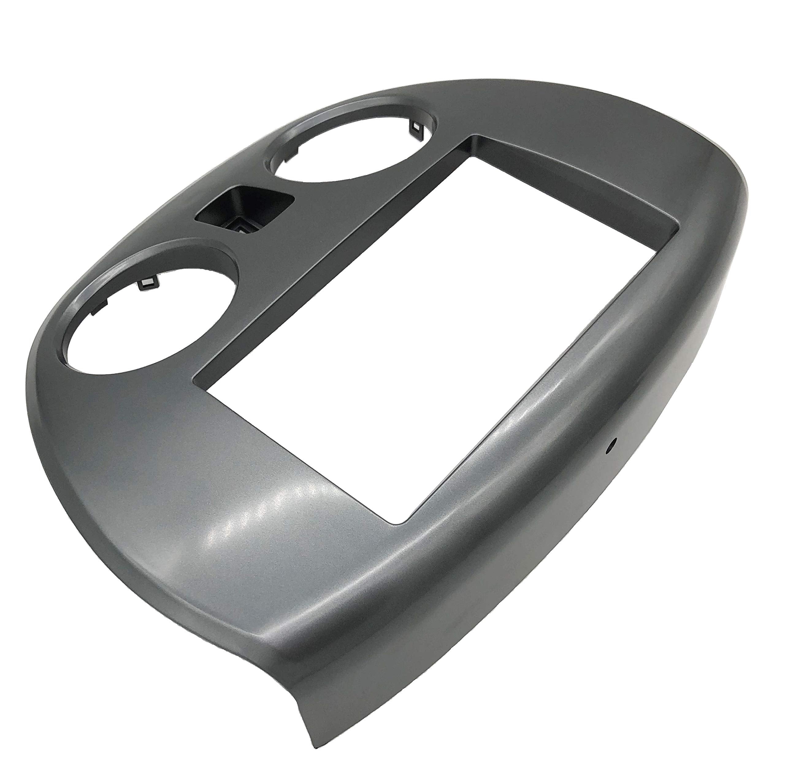 Radio Stereo Double 2 Din Dash Install Kit Mount Trim Bezel W/Wiring Harness And Factory Blue Led Compatible With Mitsubishi Ecl