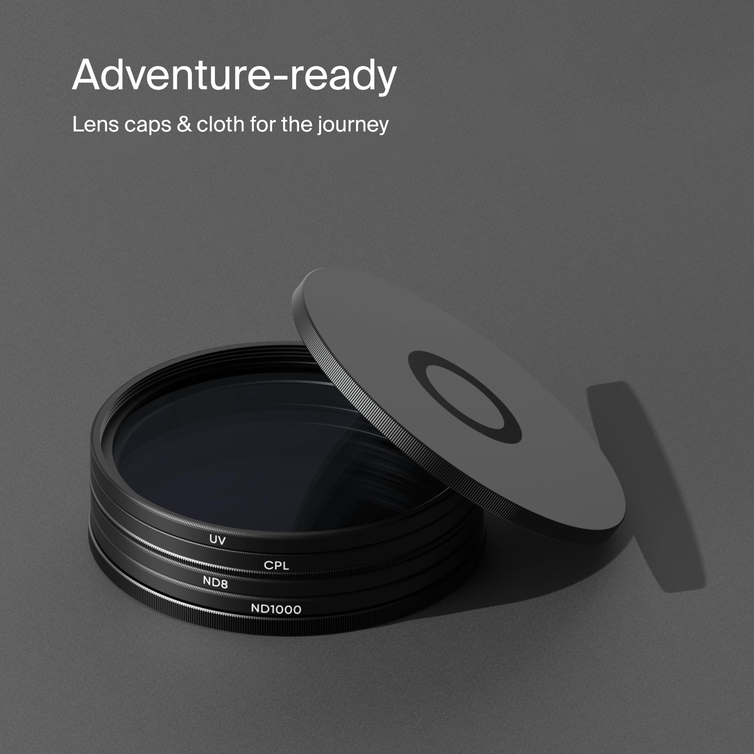 Urth 82Mm 4 In 1 Lens Filter Kit (Plus+)   Uv, Cpl, Neutral Density Nd8, Nd1000, Multi Coated Optical Glass, Ultra Slim Camera L