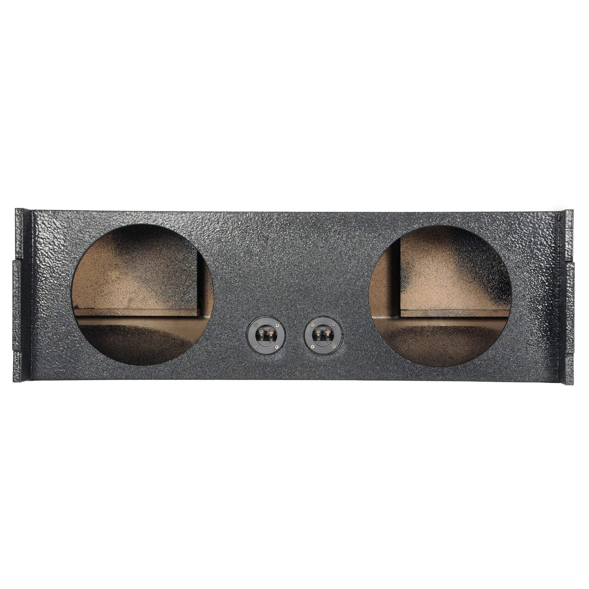 Qpower ''Qbomb'' Dual 10 Vented Empty Woofer Box   All Full Size Suv