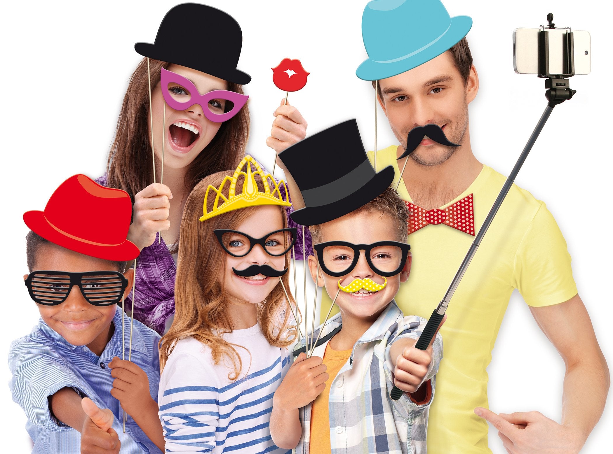 Selfie Stick Photo Booth Fun Kit By Canal Toys Usa