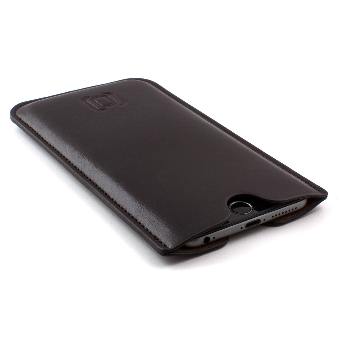 Dockem Executive Sleeve For Iphone 11 Pro Max, Xs Max, 8 Plus, 7 Plus, 6/6S+ (6.5'' Models): Synthetic/Vegan Leather With Microf