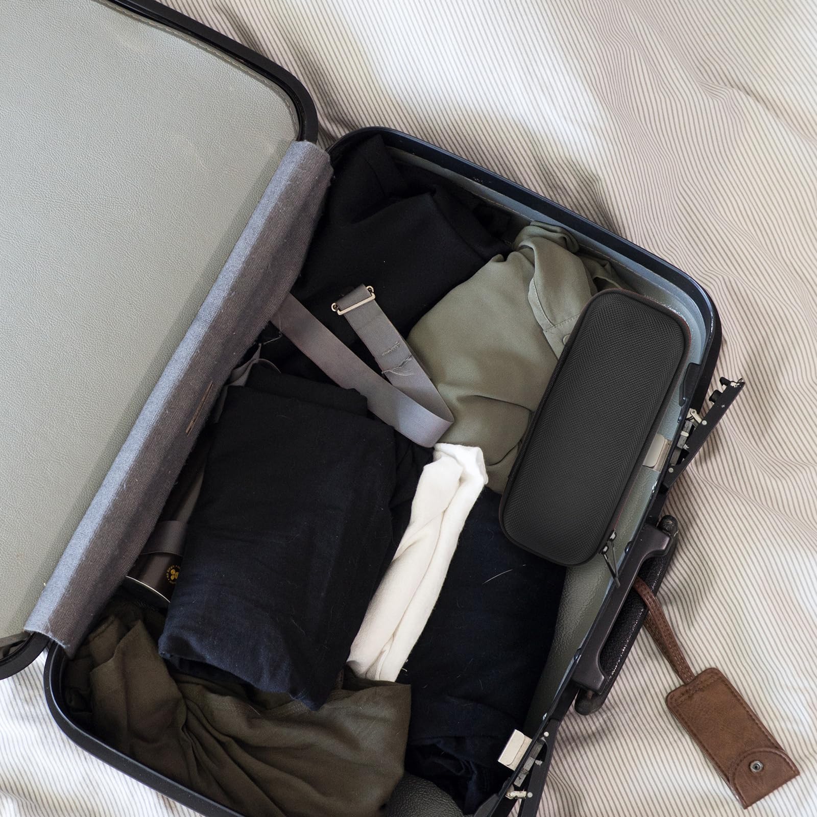 Linkidea Electric Shaver Travel Case Compatible With Panasonic Es Wl60 G, Es Wl80 V, Es2207P, Es22916Pc Trimmer, Hard Shell Biki