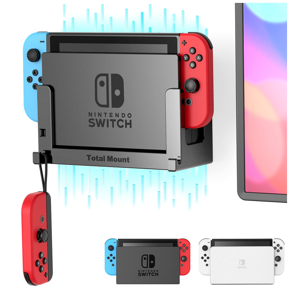 Totalmount For Nintendo Switch (Mounts Nintendo Switch On Wall Near Tv)